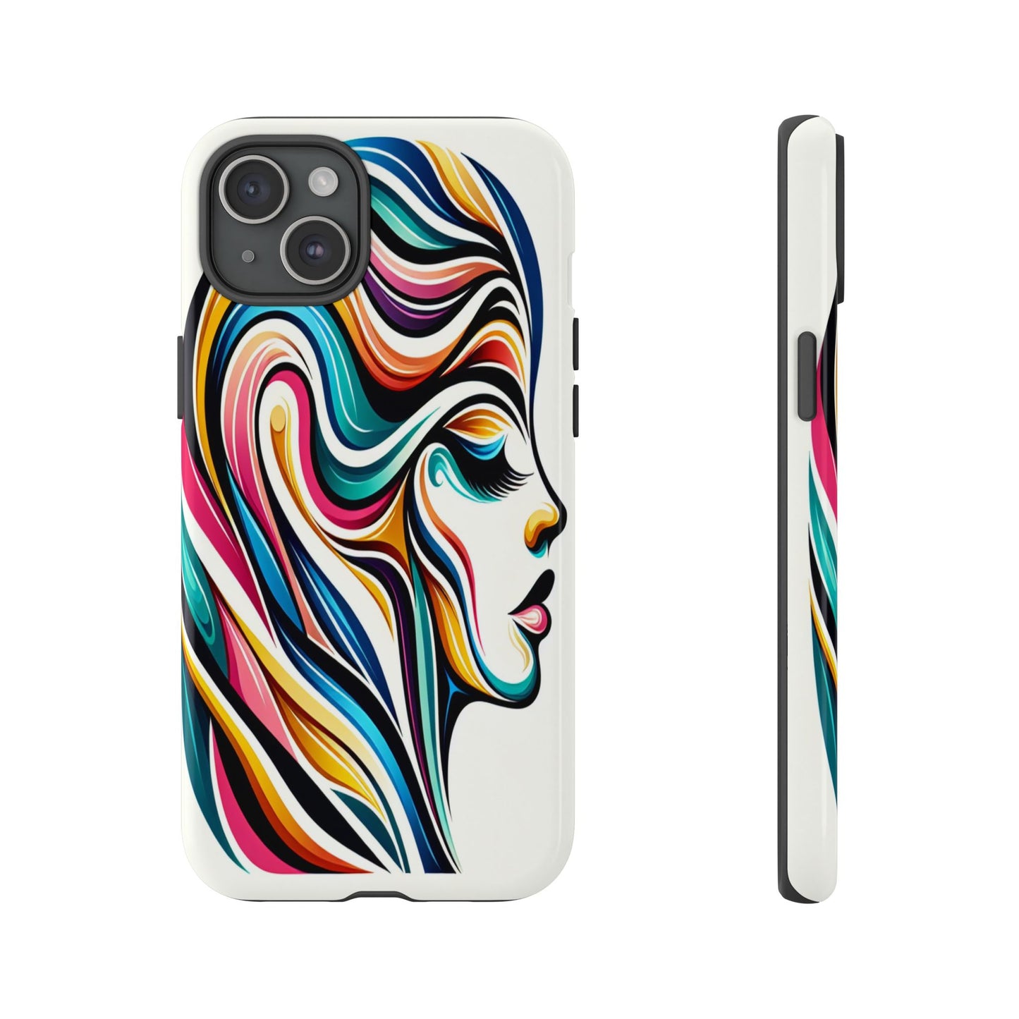 Custom ProtectiveRadiant WhirlsIphone Case Compatible With Iphone 16 15 14 - Phone Cover