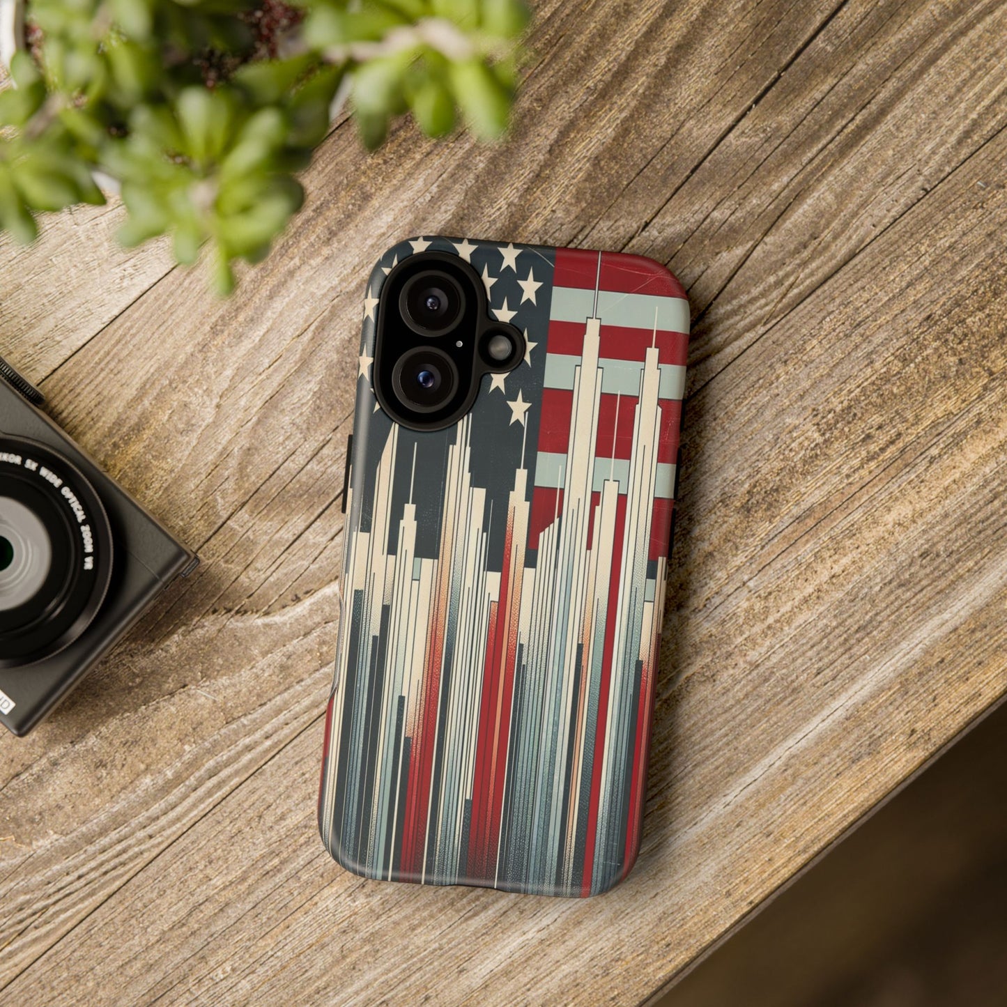 Skyline and Stars Unite - Phone Case