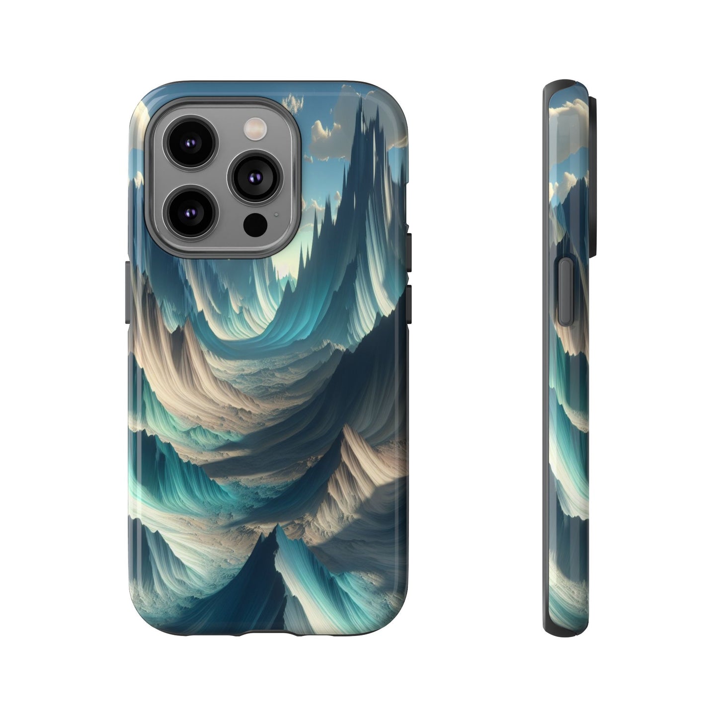 Whispering Peaks of Imagination - Phone Case
