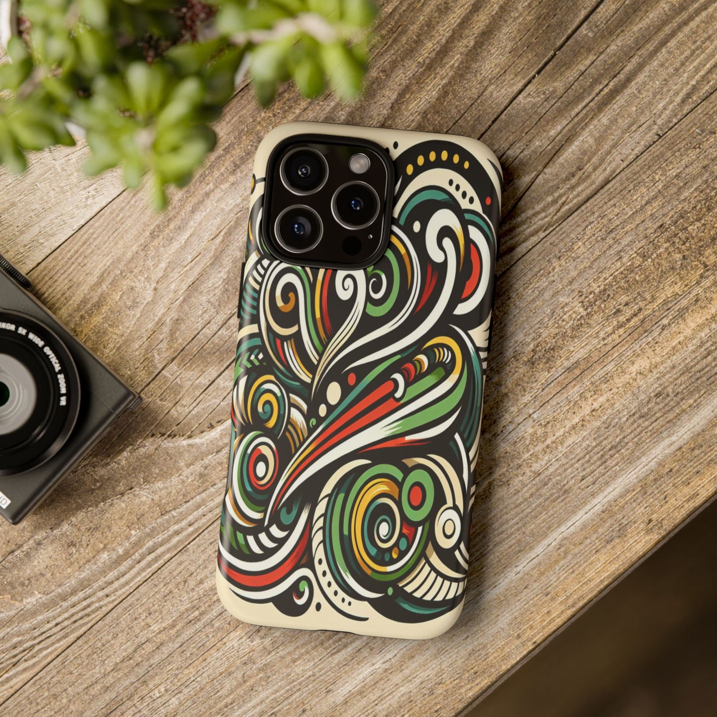 Swirling Whispers - Phone Case