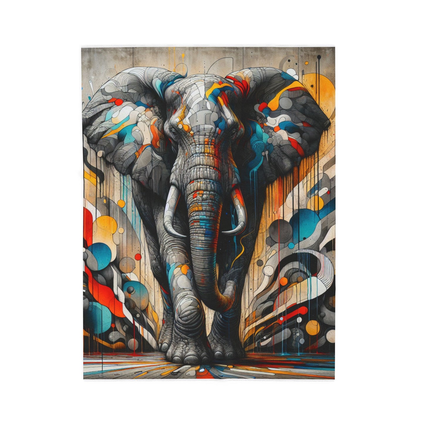 Concrete Jungle Rhapsody- Plush Blanket