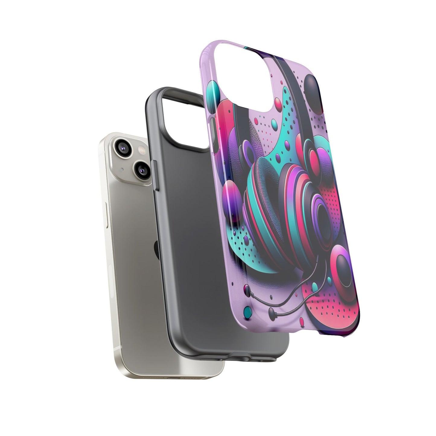 Rhythmic Echoes - Phone Case