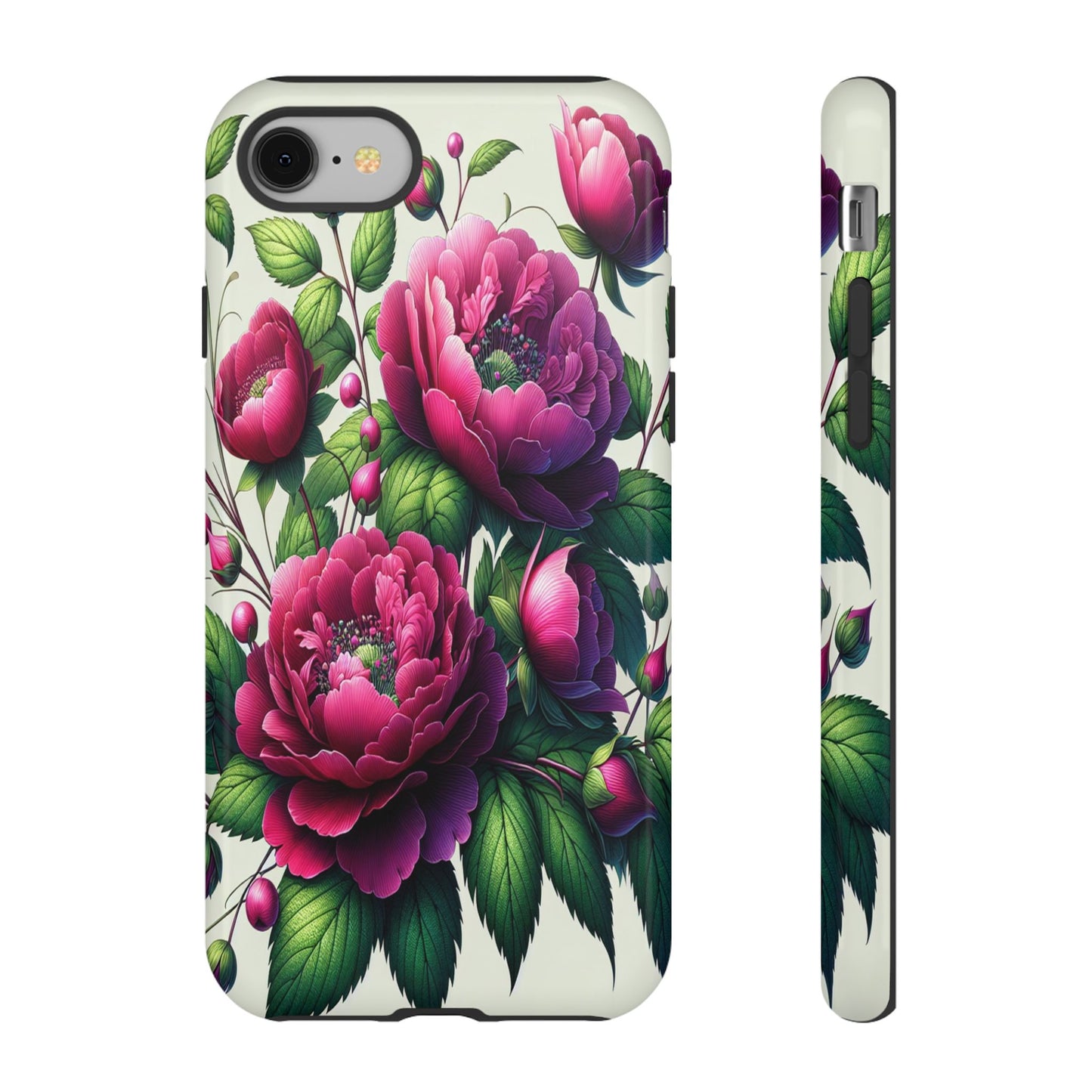 Radiant Petals in Full Display - Phone Case