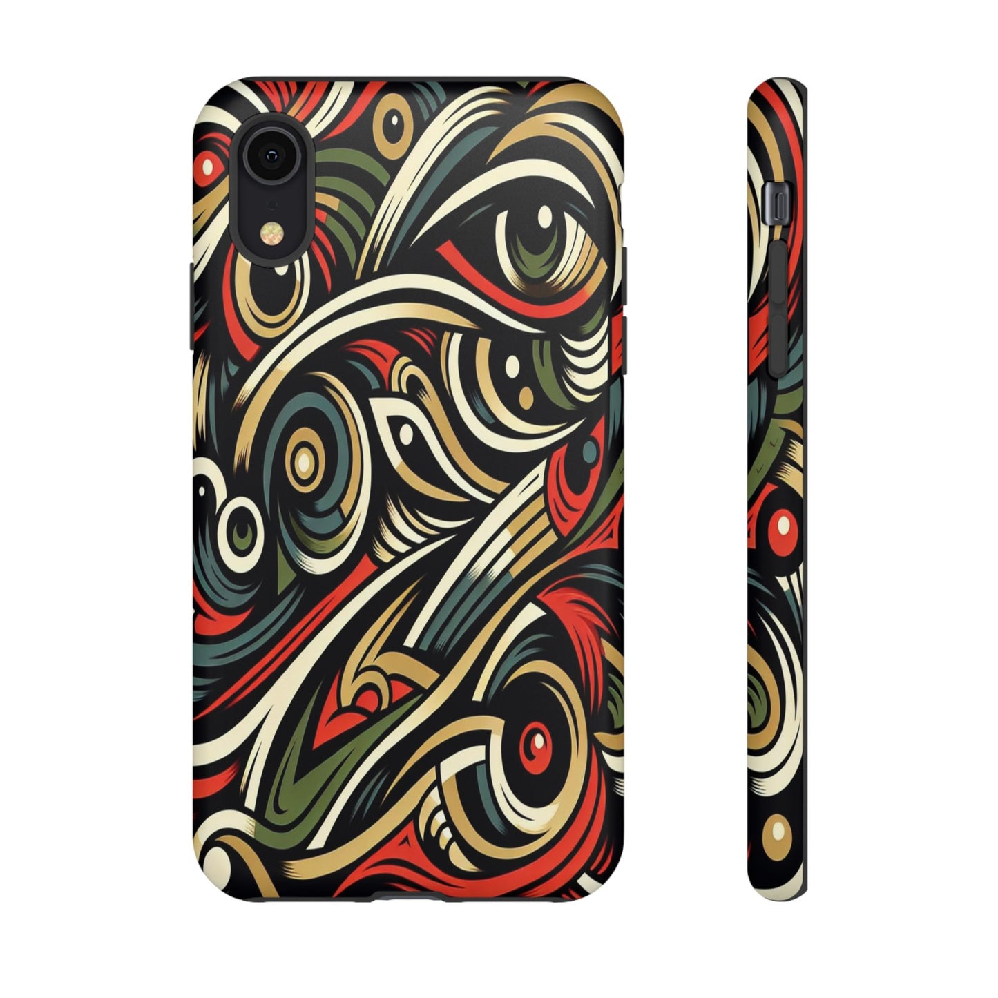 Custom ProtectiveWhirling PatternsIphone Case Compatible With Iphone 16 15 14 - Phone Cover