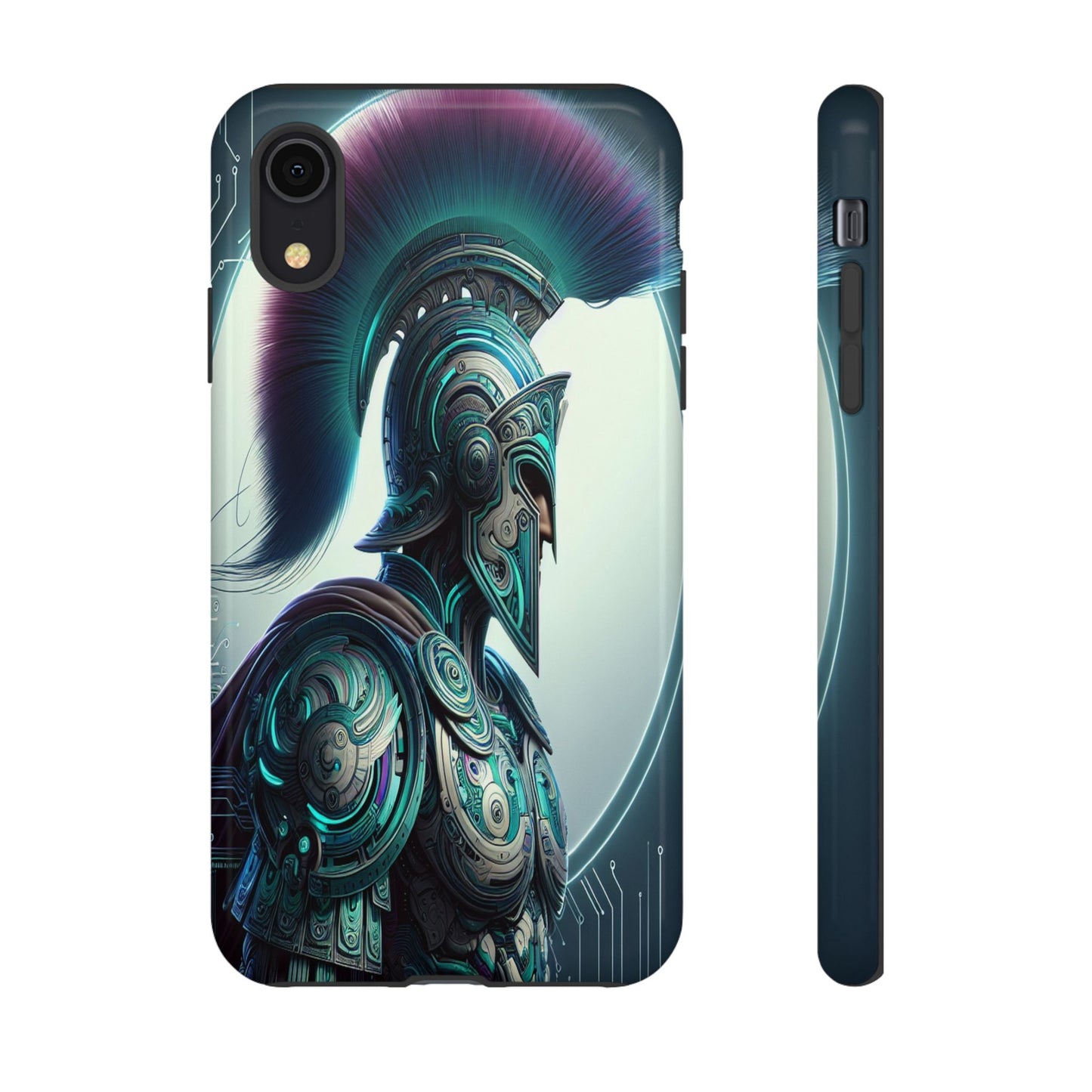 Custom ProtectiveGuardian of the Digital RealmIphone Case Compatible With Iphone 16 15 14 - Phone Cover