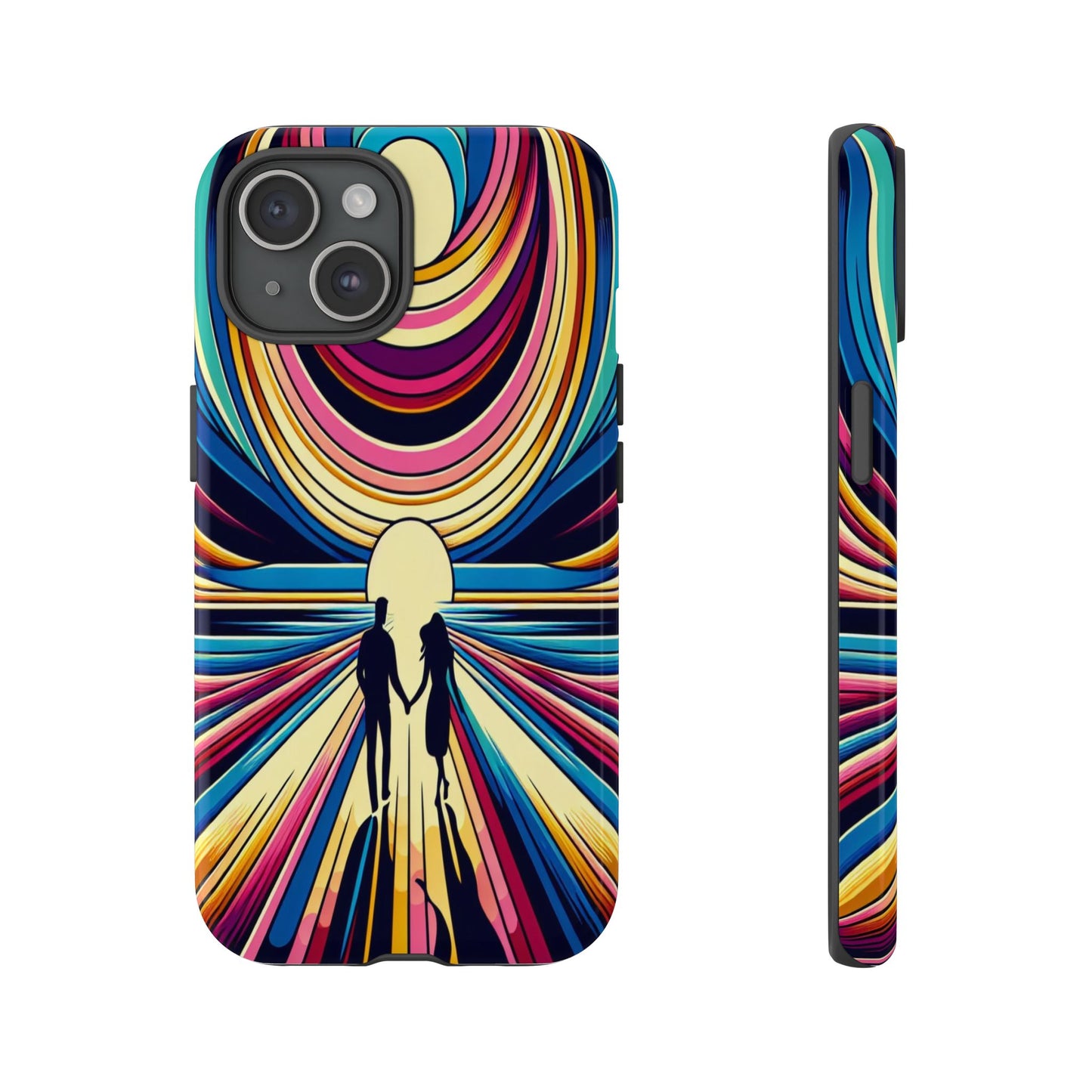 Custom ProtectiveJourney into RadianceIphone Case Compatible With Iphone 16 15 14 - Phone Cover