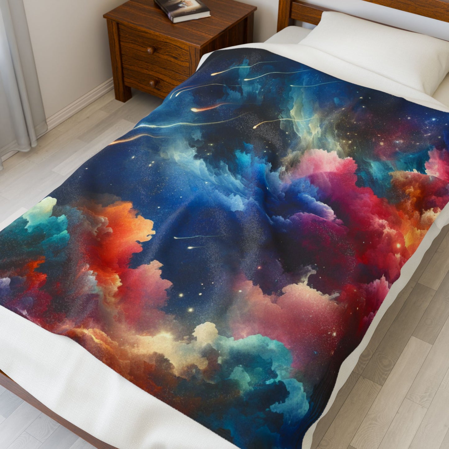 Celestial Cascades - Plush Blanket