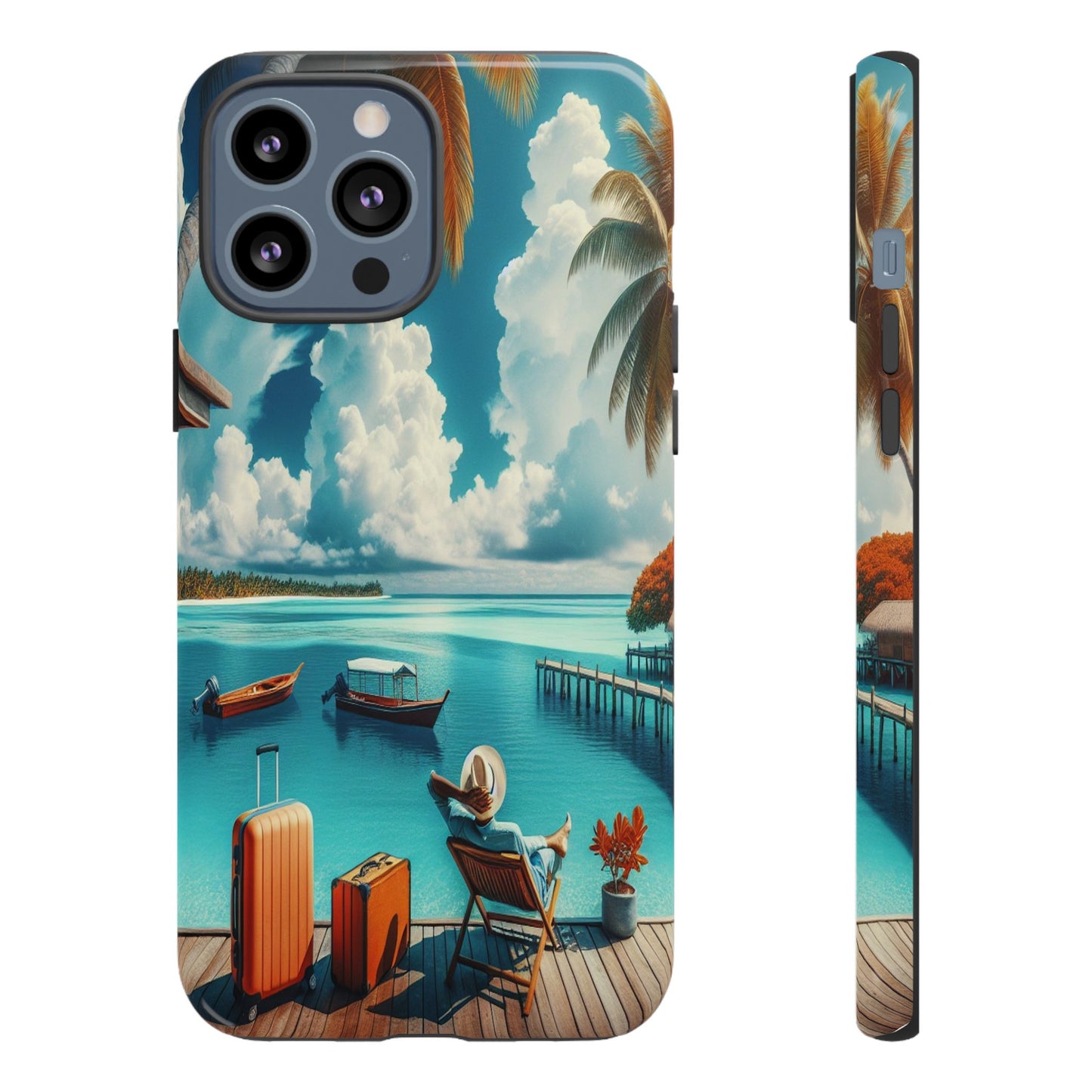Island Escape Oasis - Phone Case