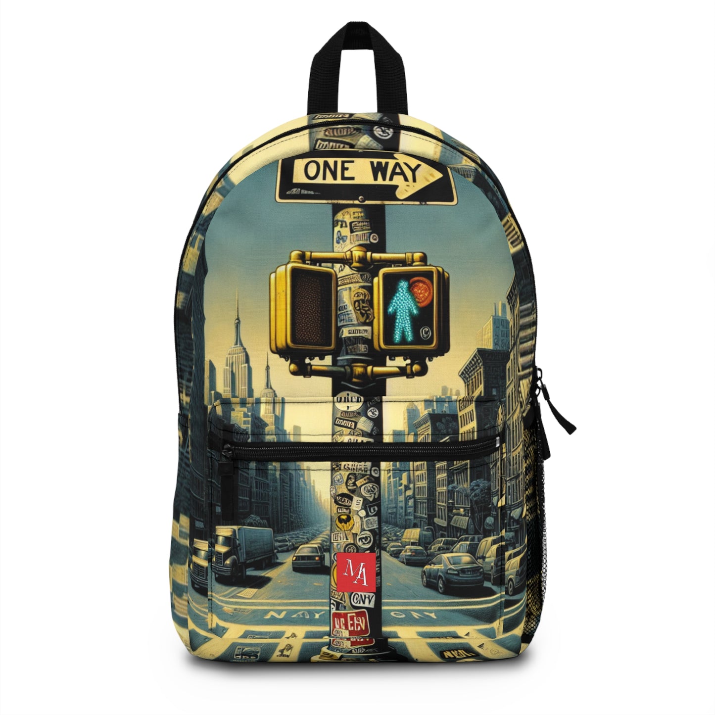 Street Scene with Graffiti - Backpack