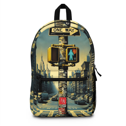Street Scene with Graffiti - Backpack