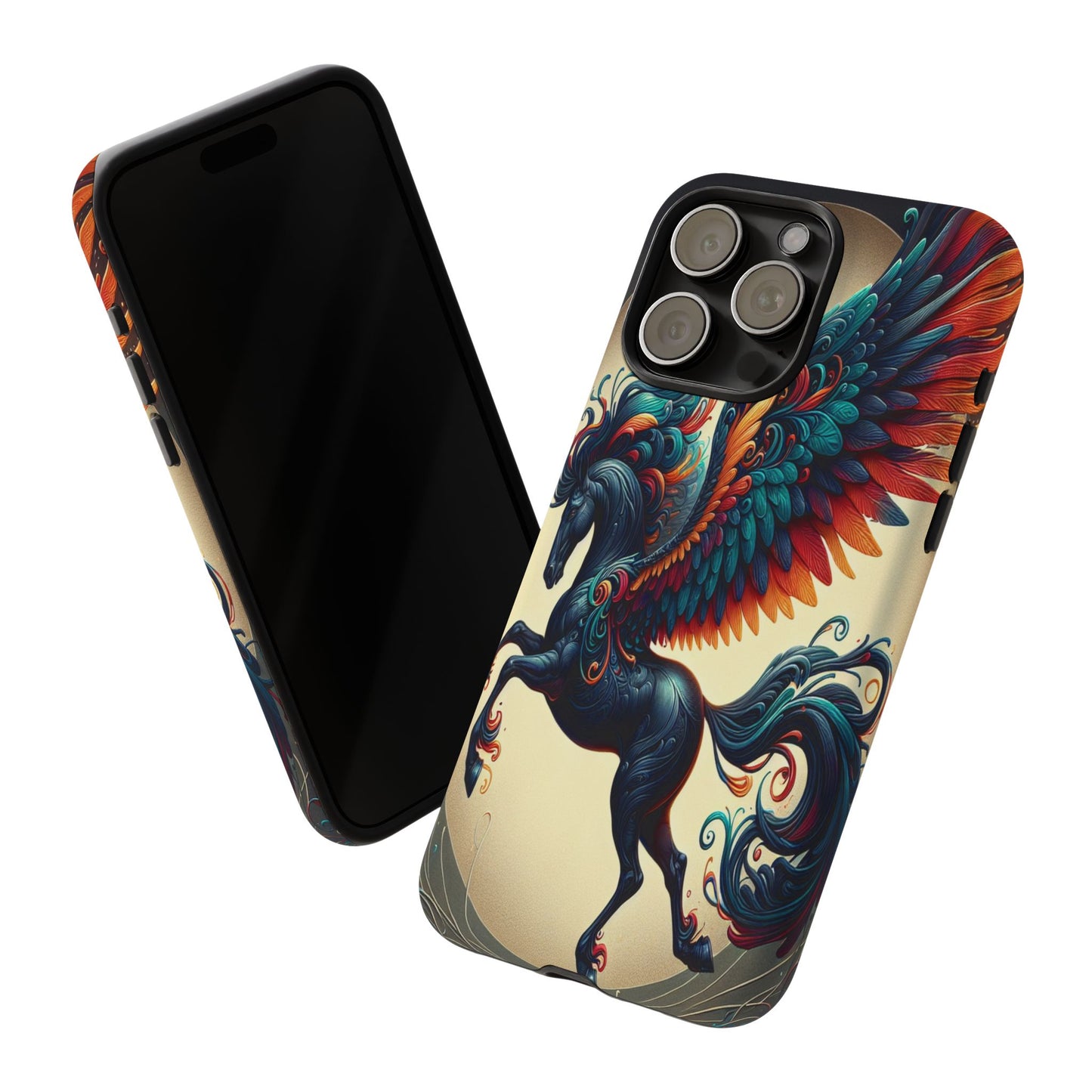 Winged Fantasy in Motion - Phone Case