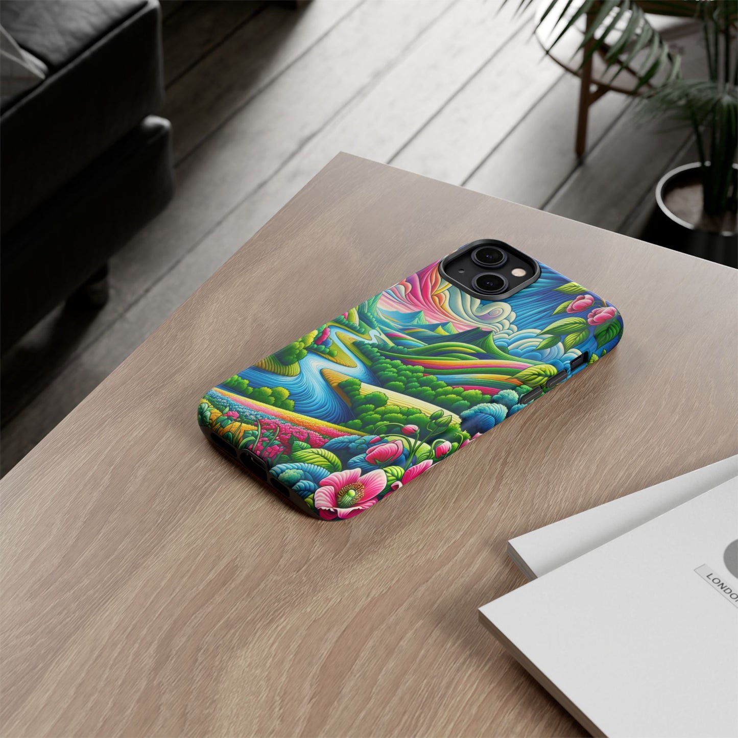 Colorful Landscape Fantasy - Phone Case