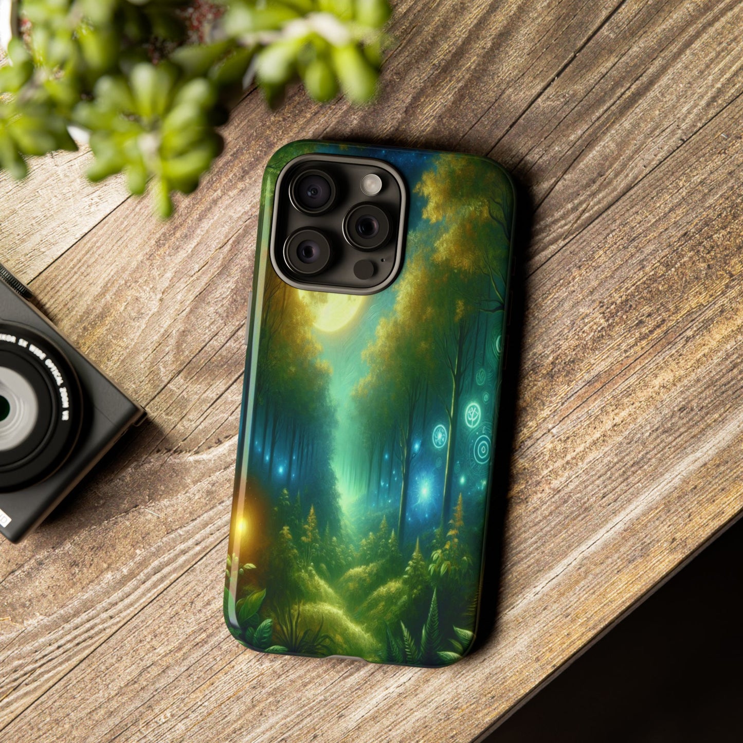 Moonlit Forest Wonders - Phone Case