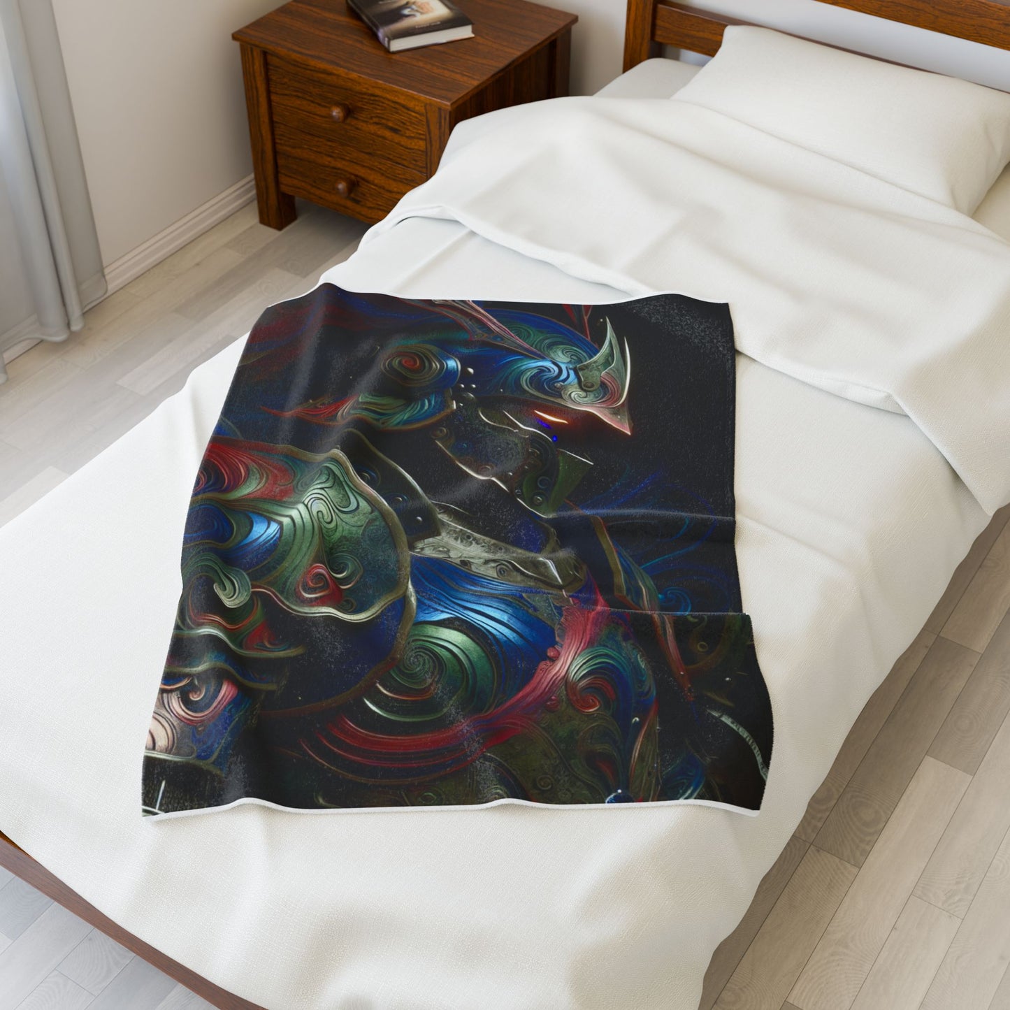 Knight of Celestial Armor - Plush Blanket