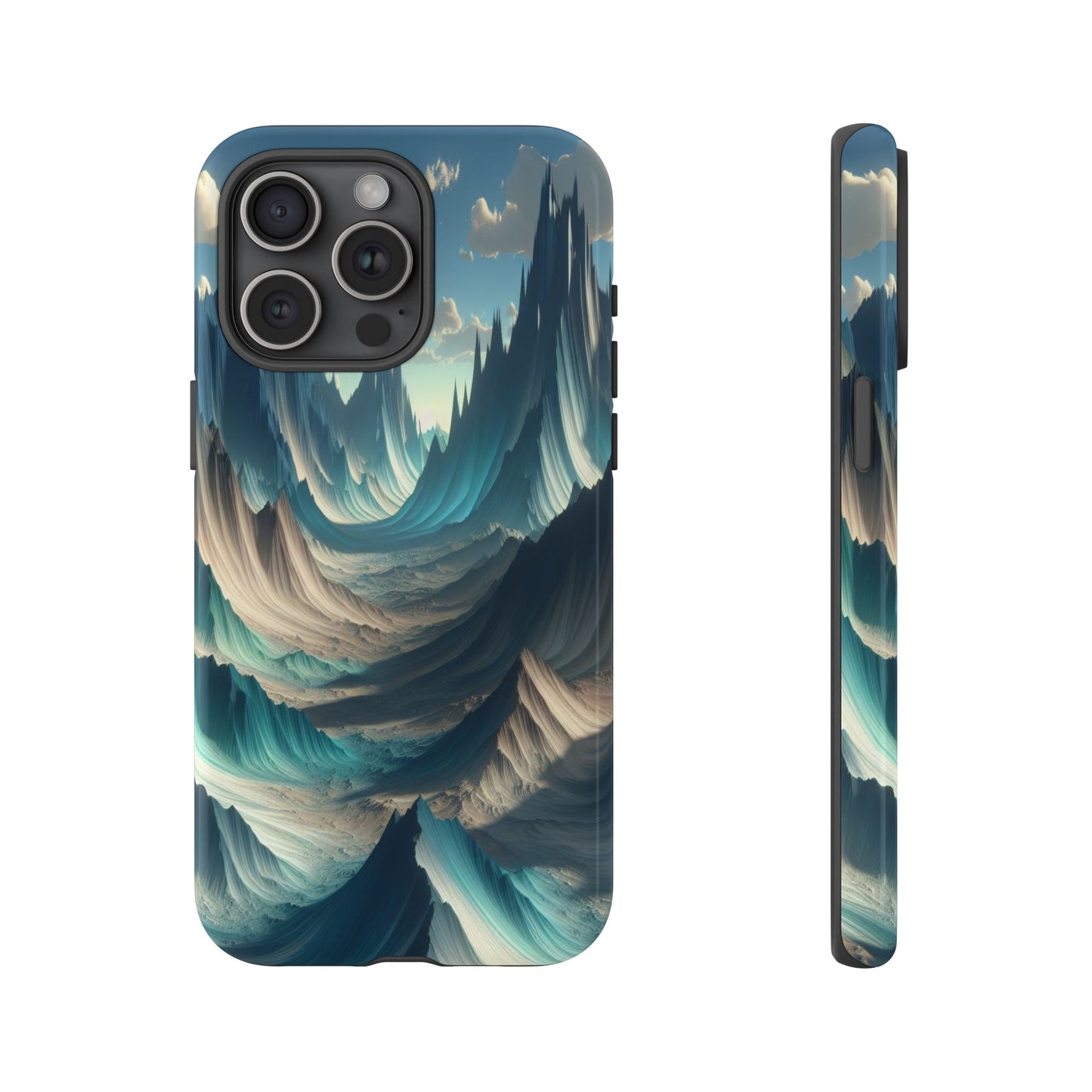 Whispering Peaks of Imagination - Phone Case