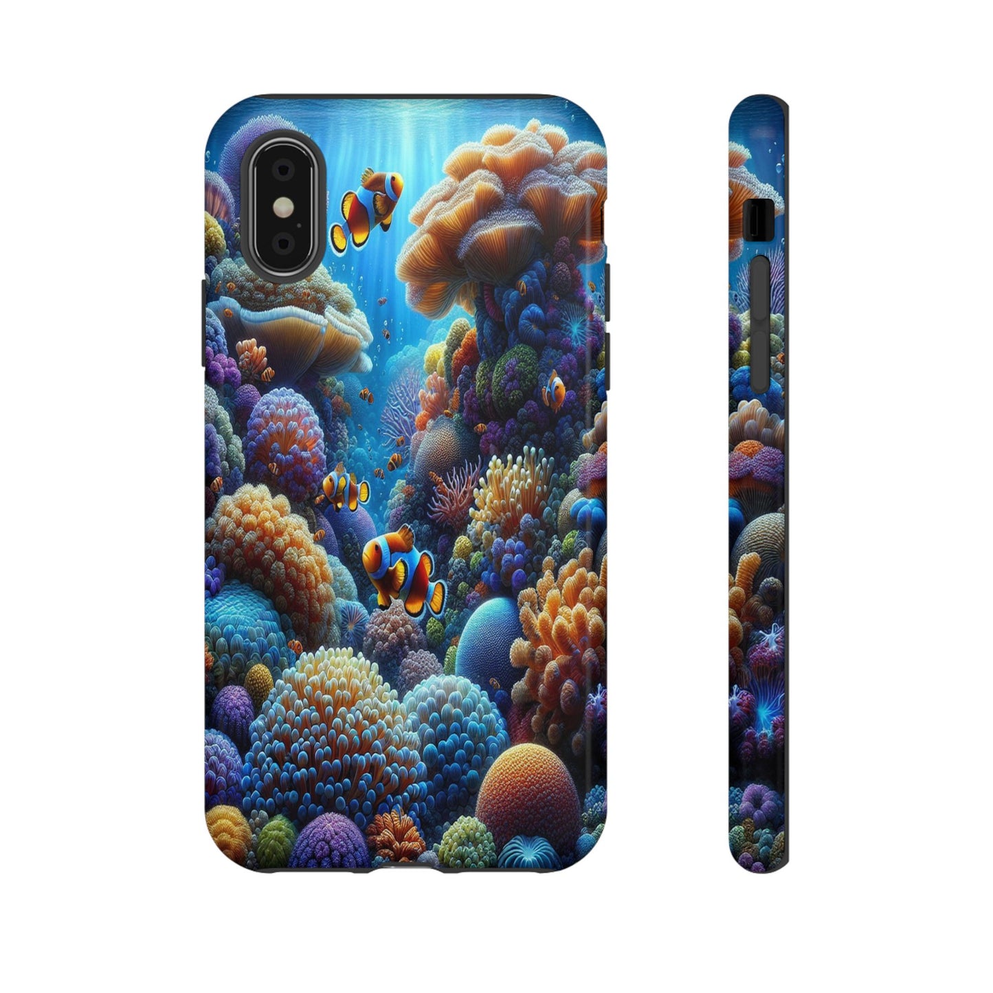 Custom ProtectiveUnderwater Paradise Alive with ColorIphone Case Compatible With Iphone 16 15 14 - Phone Cover