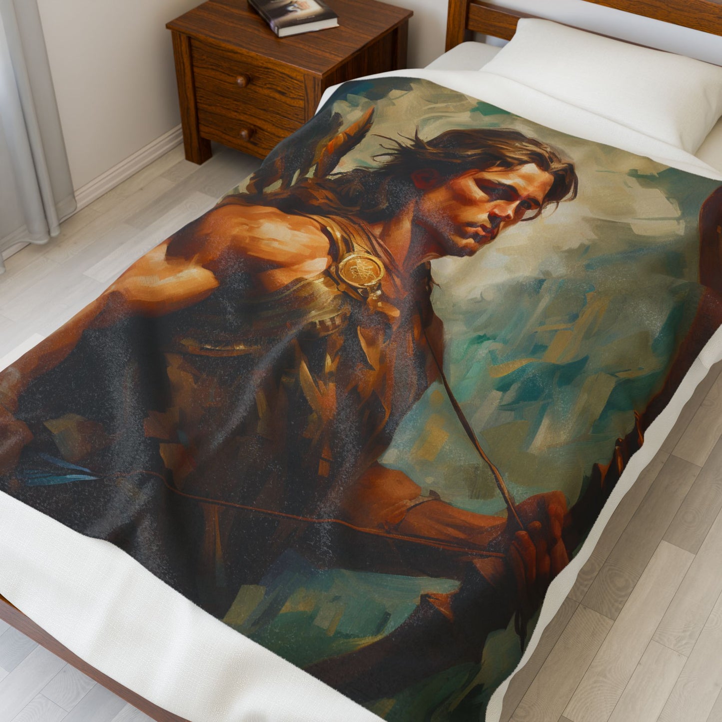 Archer in the Wilderness- Plush Blanket