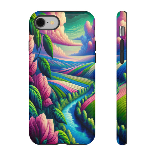 Protective Colors by the River Iphone Case Compatible With Iphone 16 15 14 - Phone Cover