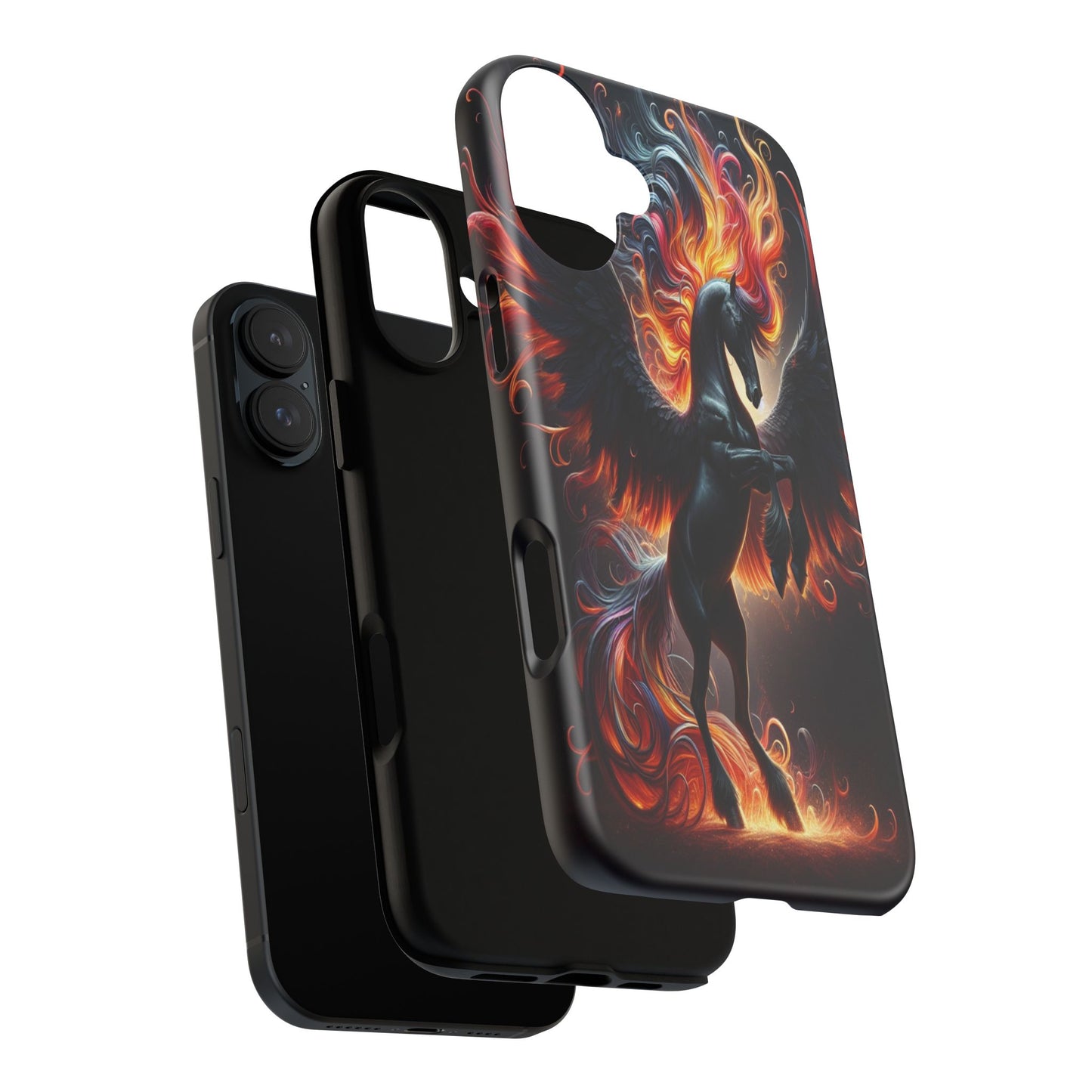 Custom ProtectiveWings of Fire and GraceIphone Case Compatible With Iphone 16 15 14 - Phone Cover