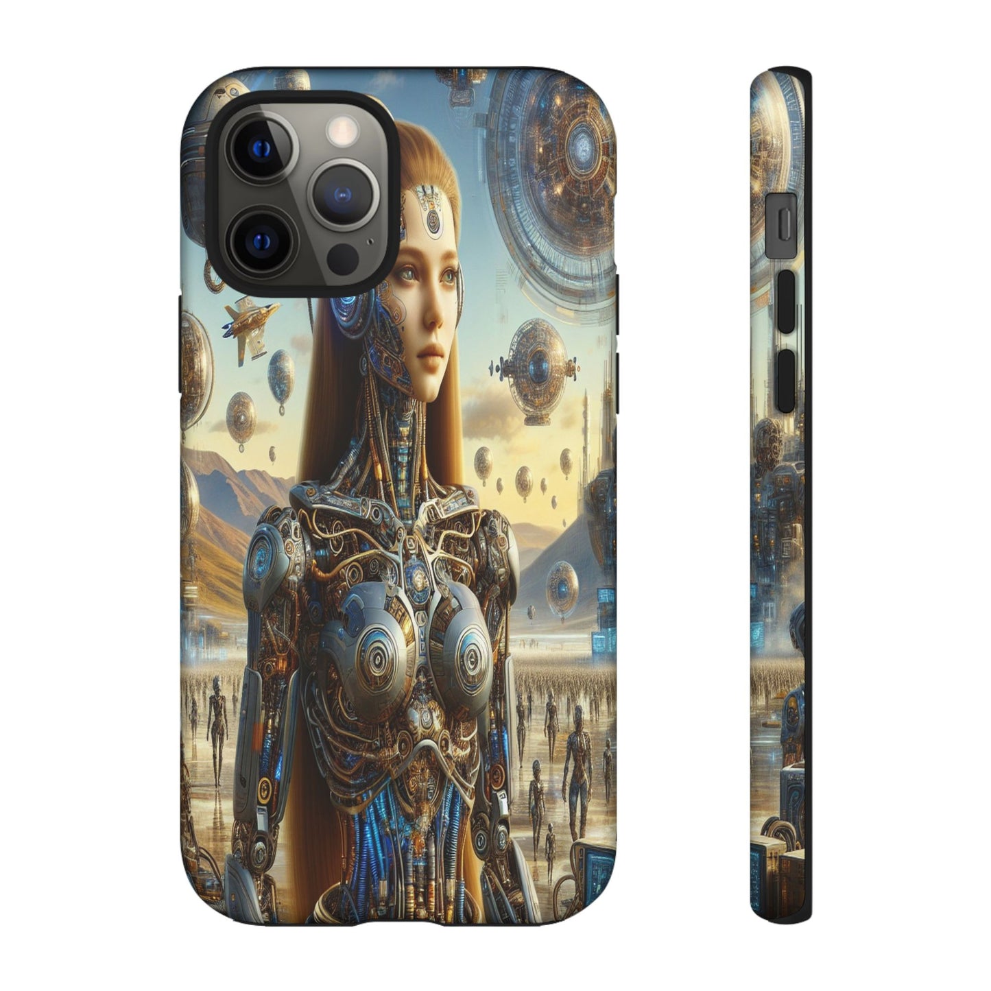 Futuristic Realm of Technology - Phone Case