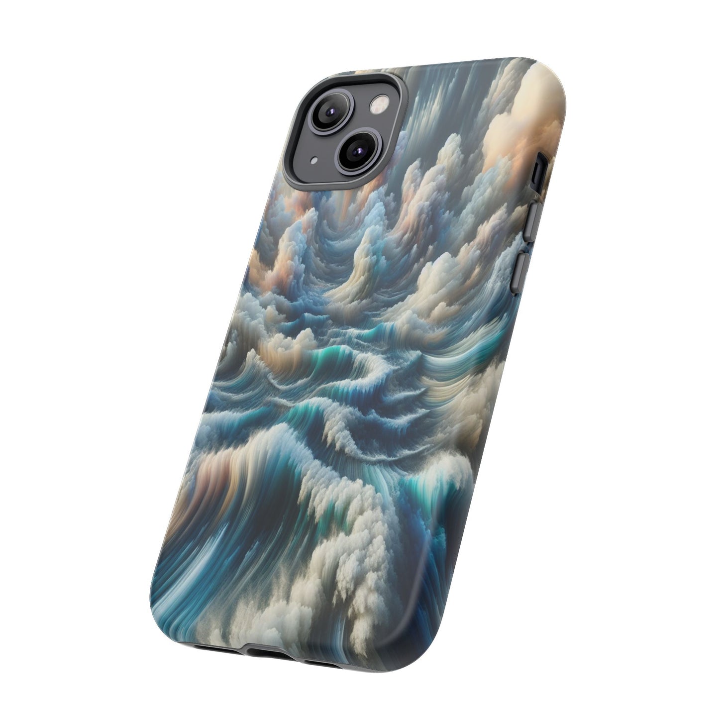 Waves of Clouded Light - Phone Case
