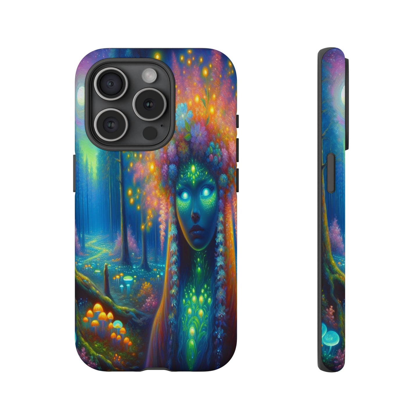 Forest of Mystical Lights - Phone Case