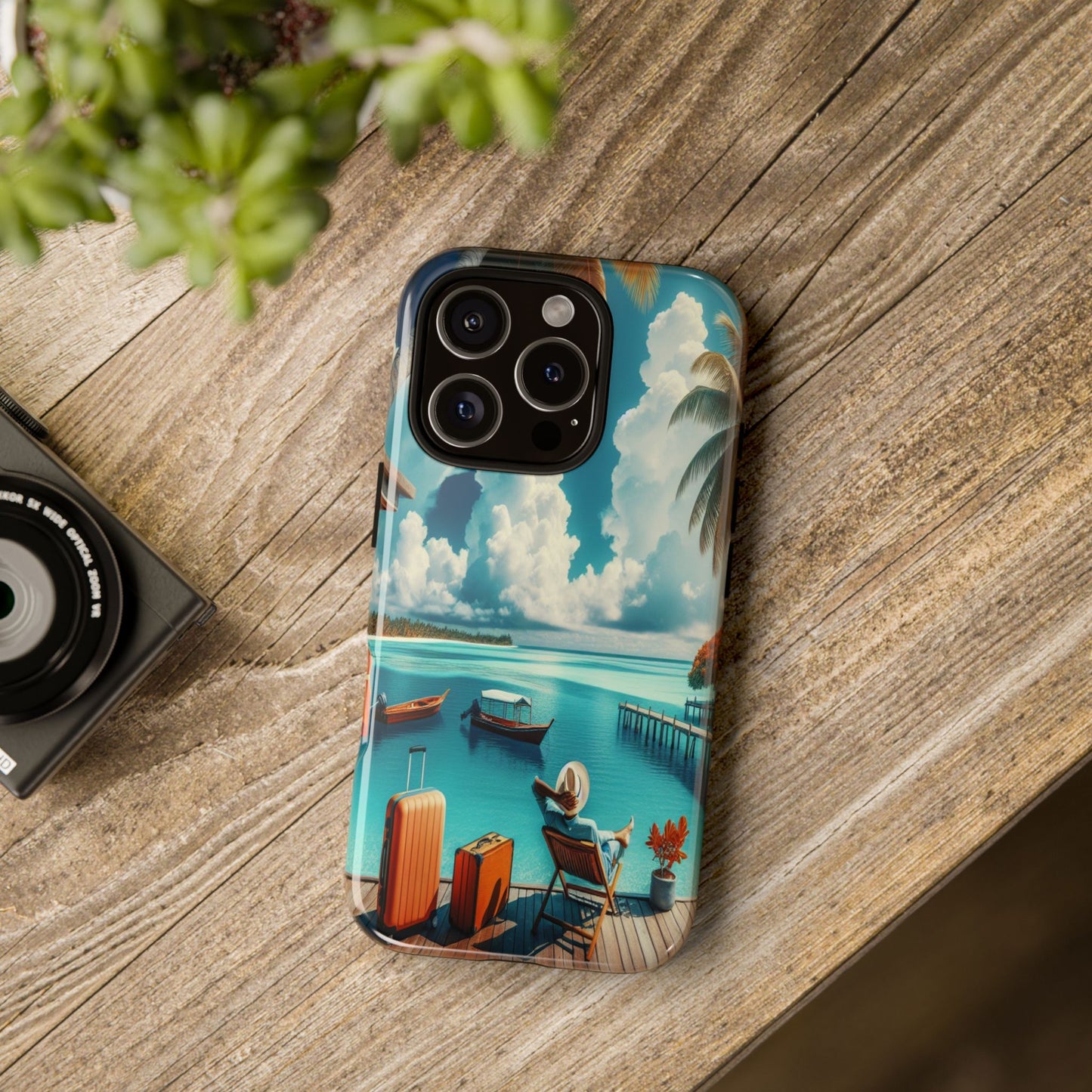 Island Escape Oasis - Phone Case