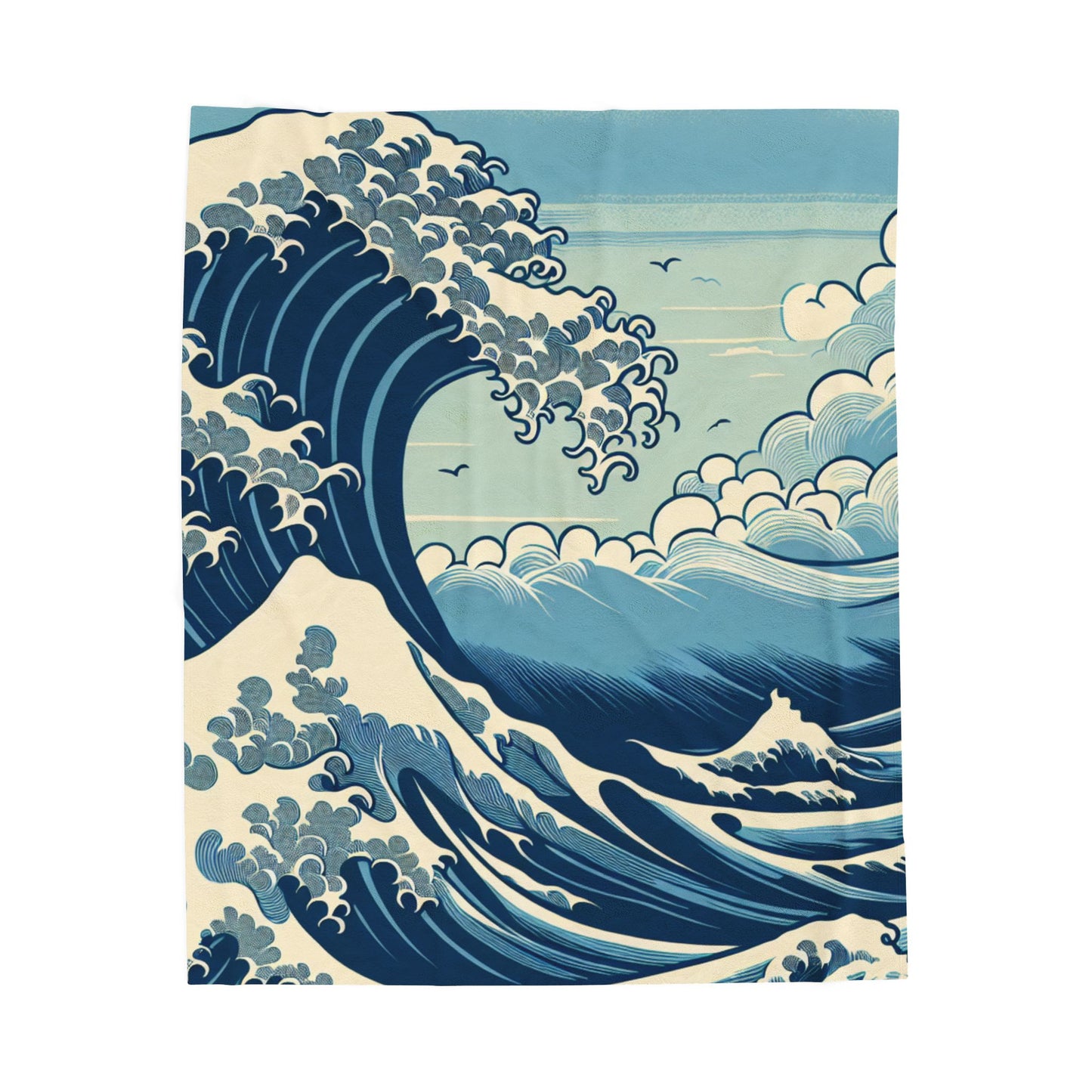 Ocean's Embrace- Plush Blanket