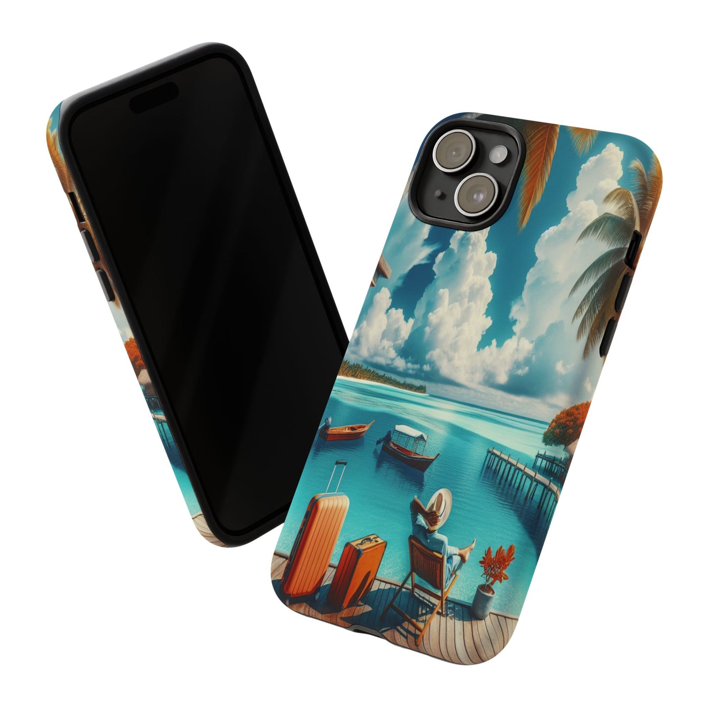 Island Escape Oasis - Phone Case