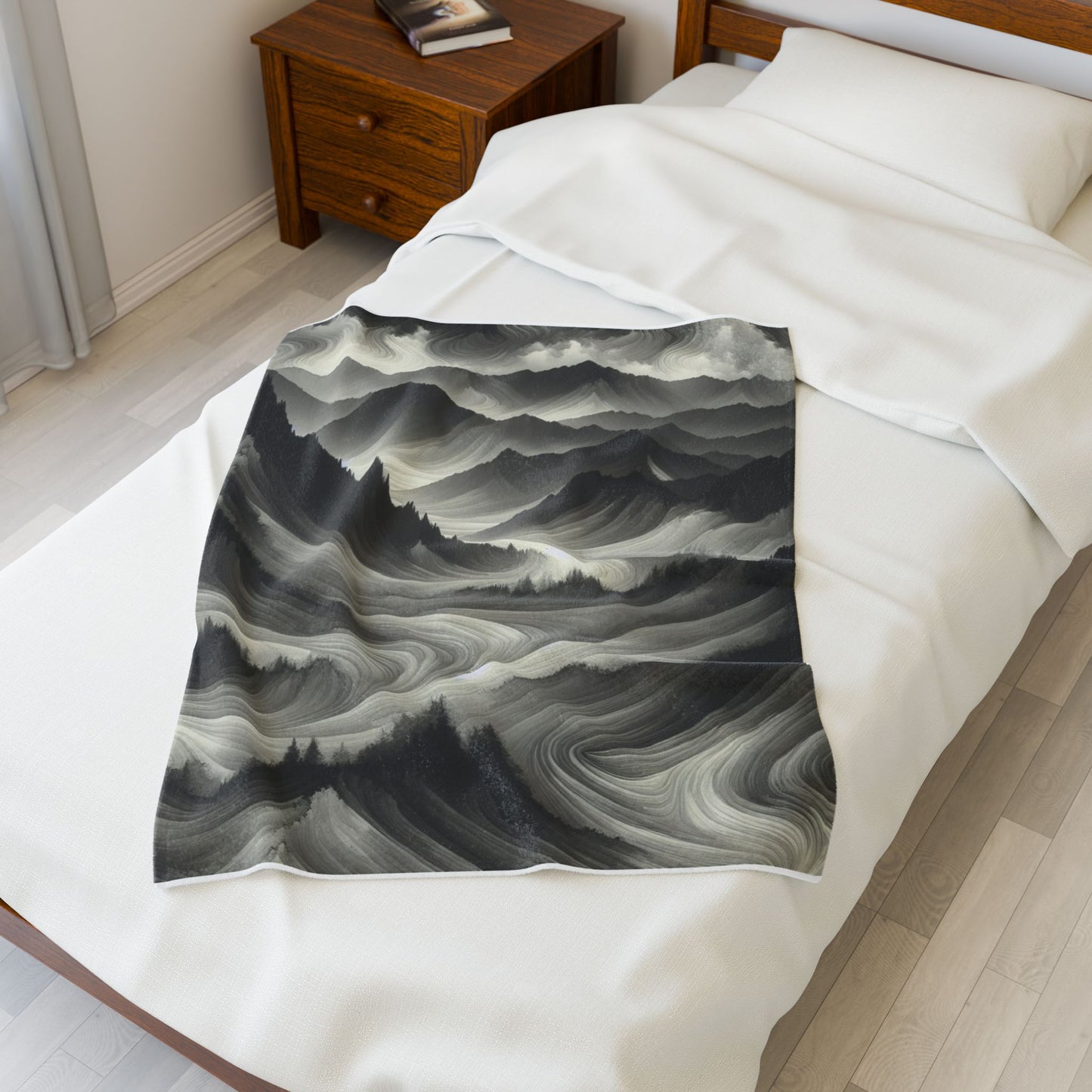 Enigmatic Landscapes - Plush Blanket