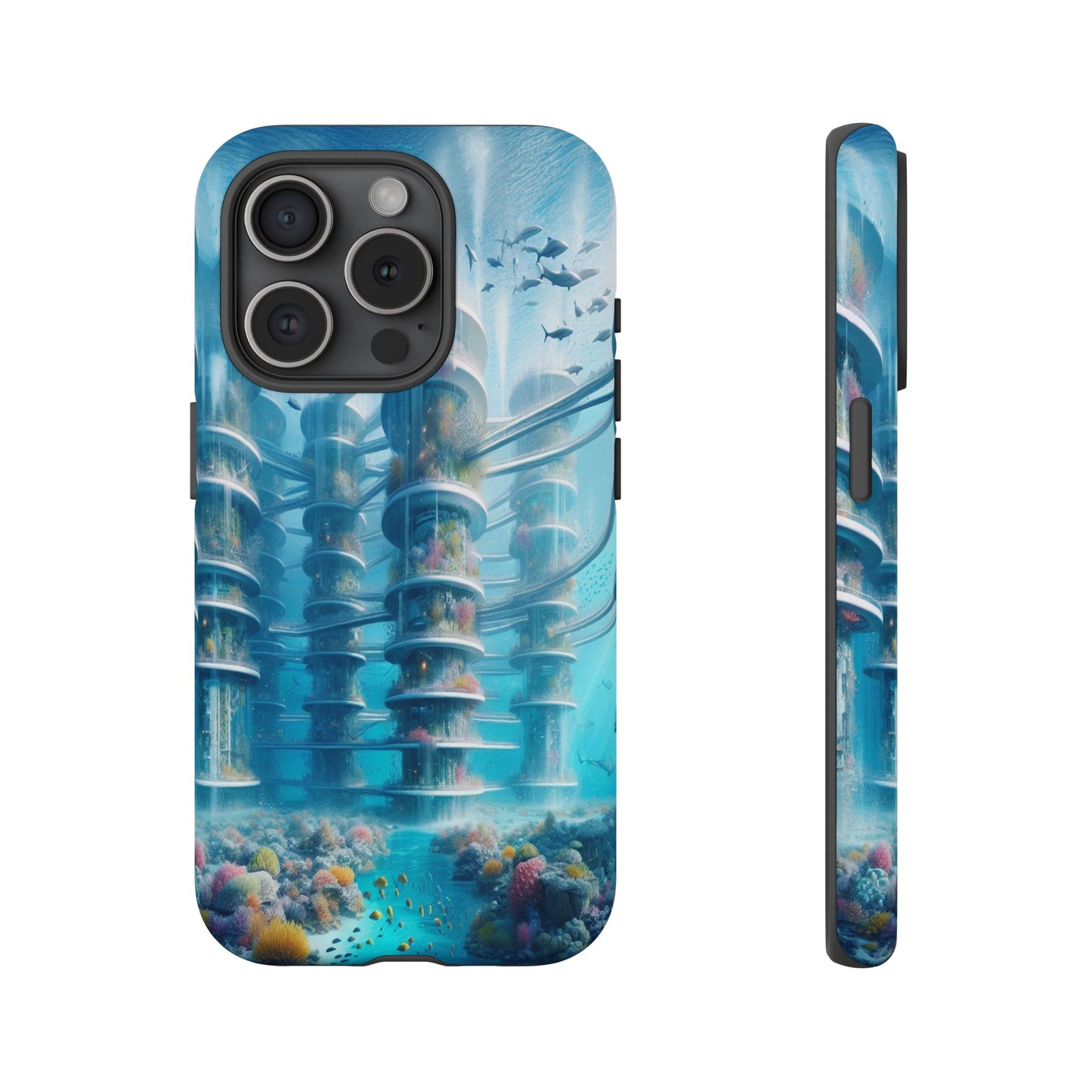 Custom ProtectiveUnderwater Oasis OdysseyIphone Case Compatible With Iphone 16 15 14 - Phone Cover