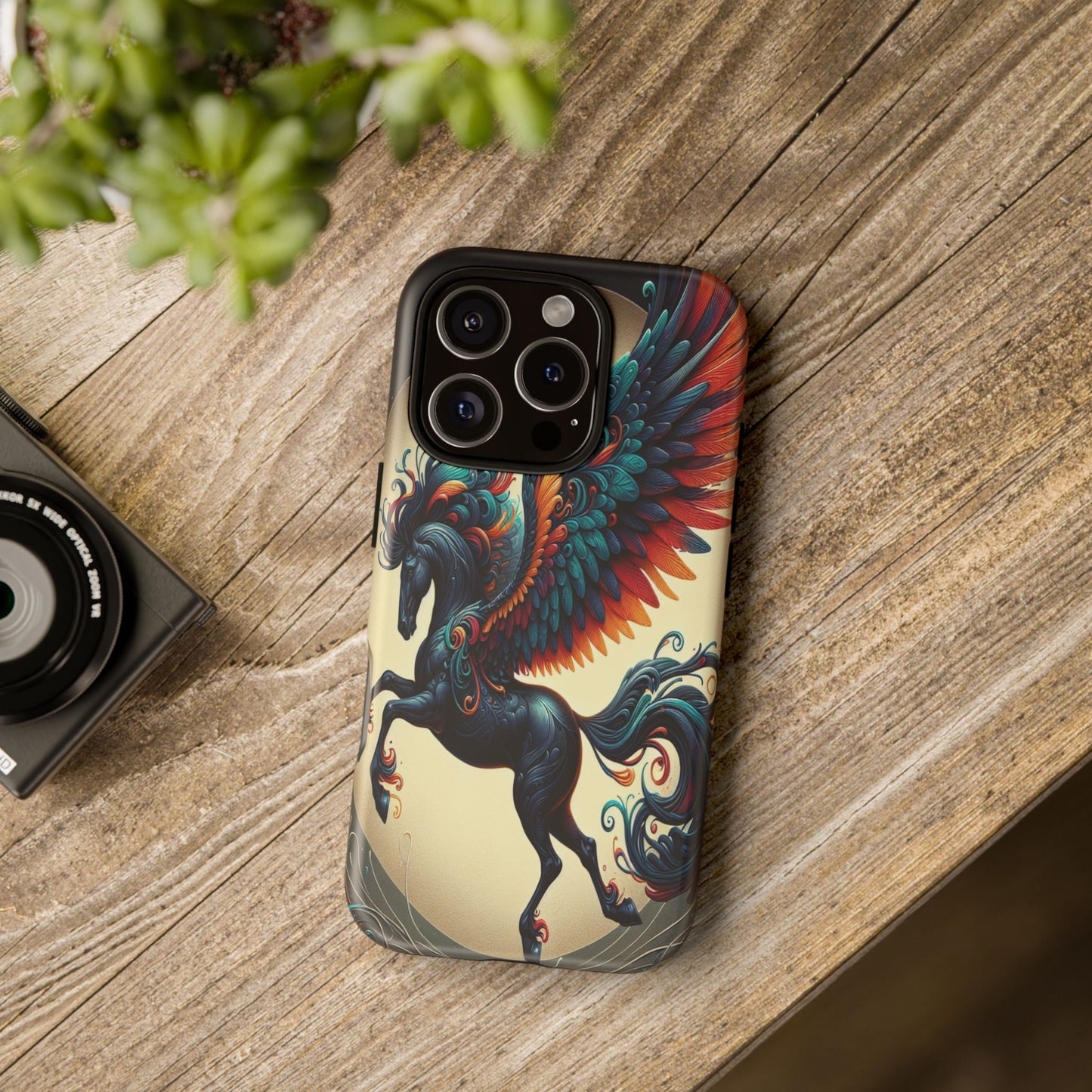 Winged Fantasy in Motion - Phone Case