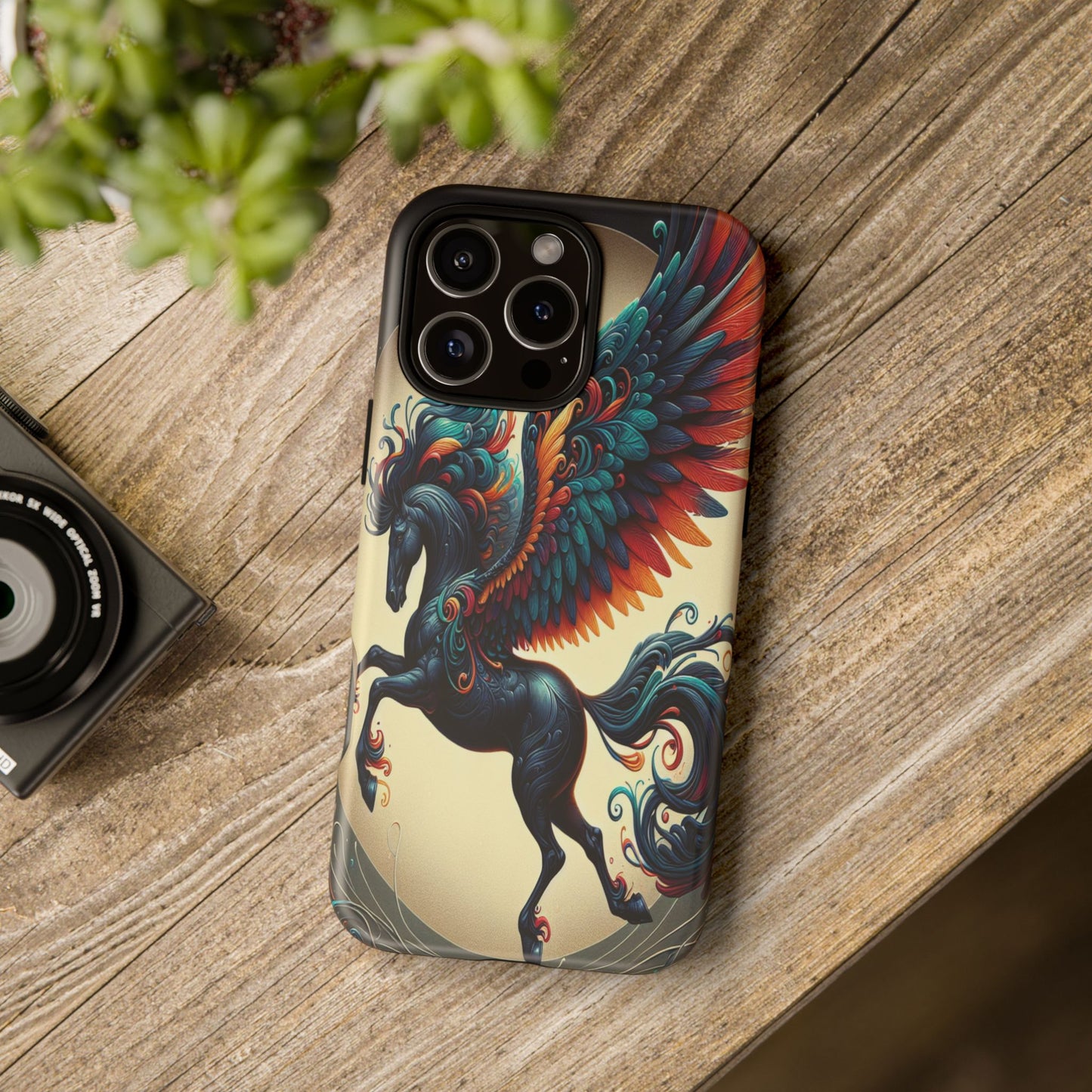 Winged Fantasy in Motion - Phone Case