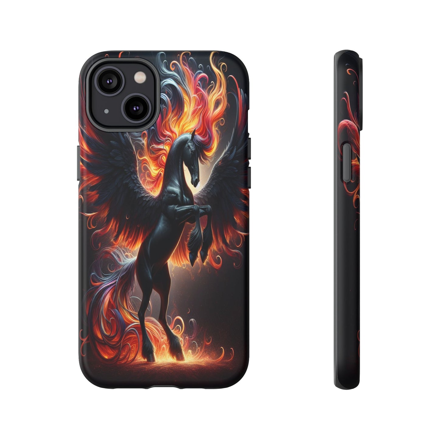 Custom ProtectiveWings of Fire and GraceIphone Case Compatible With Iphone 16 15 14 - Phone Cover