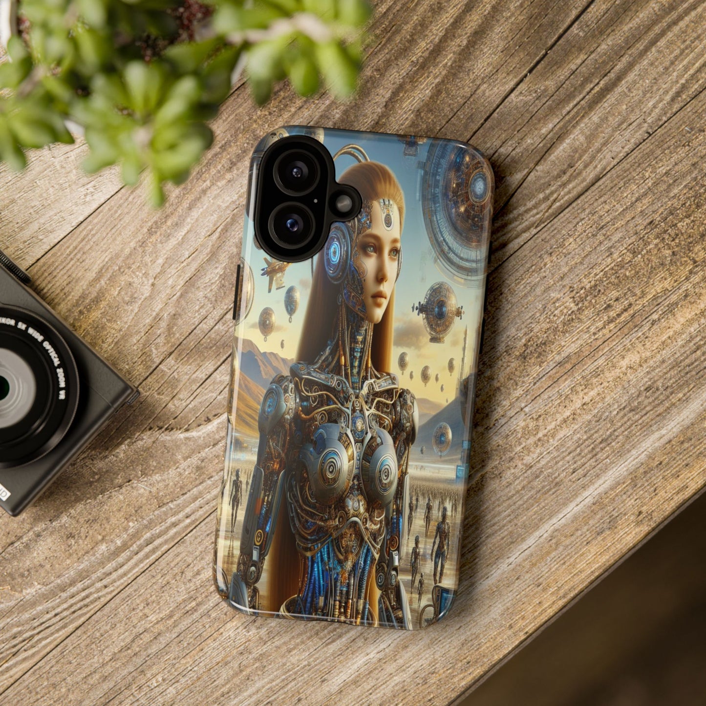 Futuristic Realm of Technology - Phone Case
