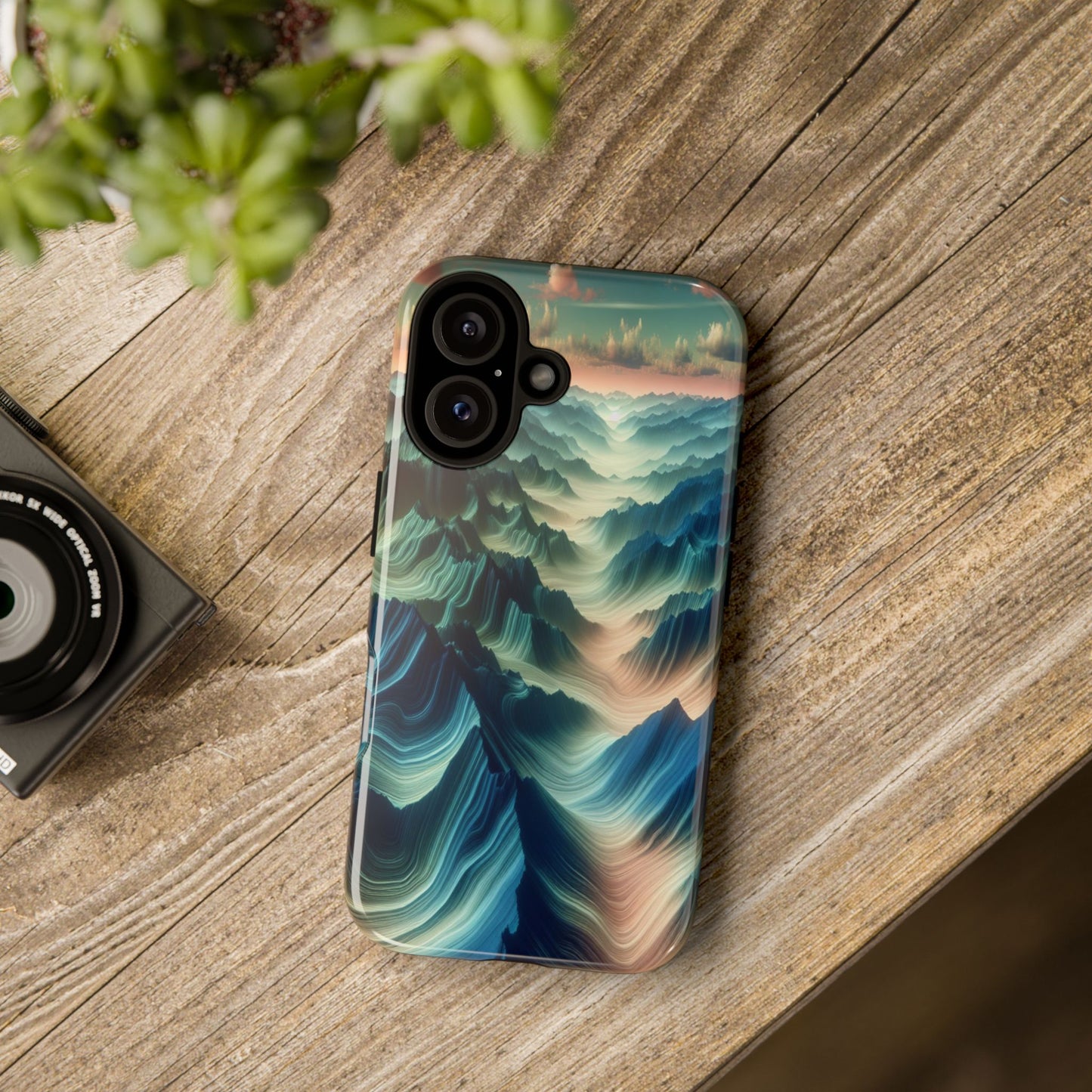 Ethereal Landscapes of Tranquility - Phone Case