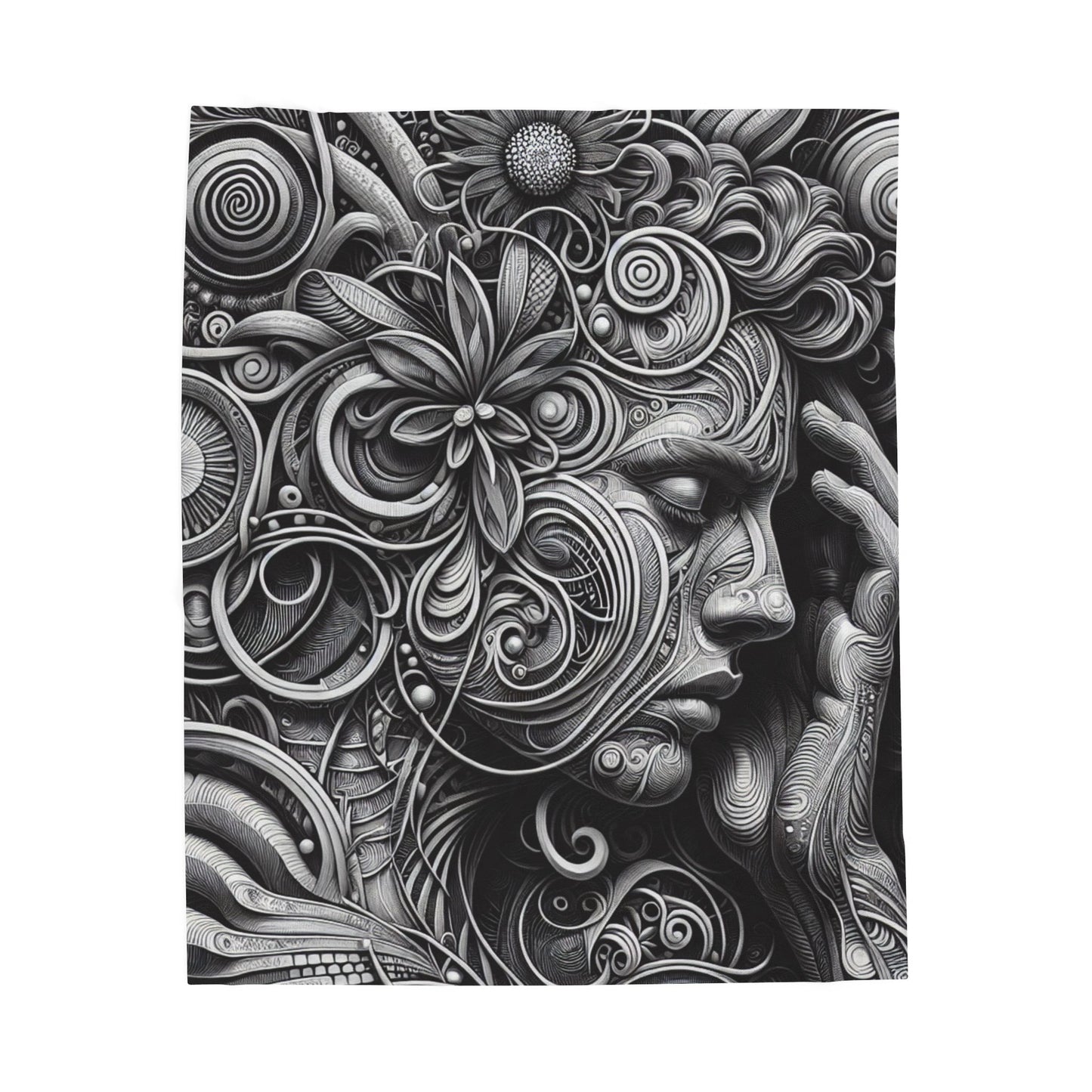 Intricate Mindfulness- Plush Blanket