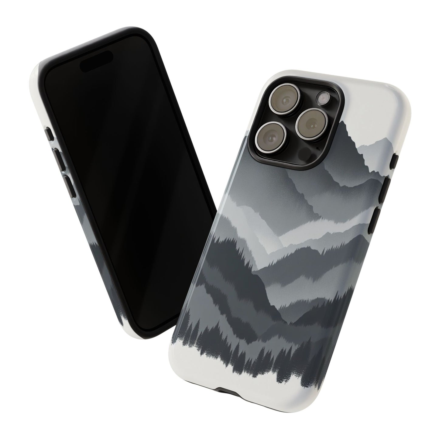 Layers of Misty Peaks - Phone Case