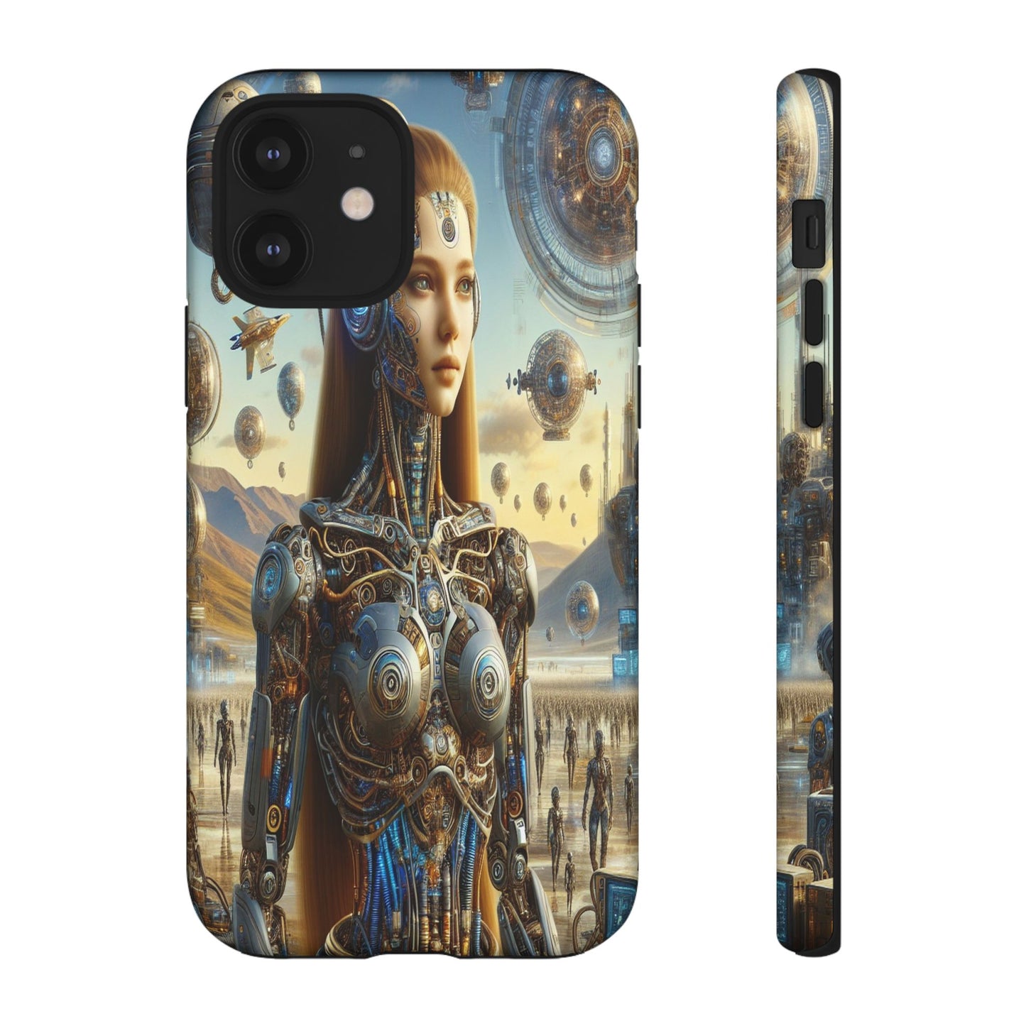 Futuristic Realm of Technology - Phone Case