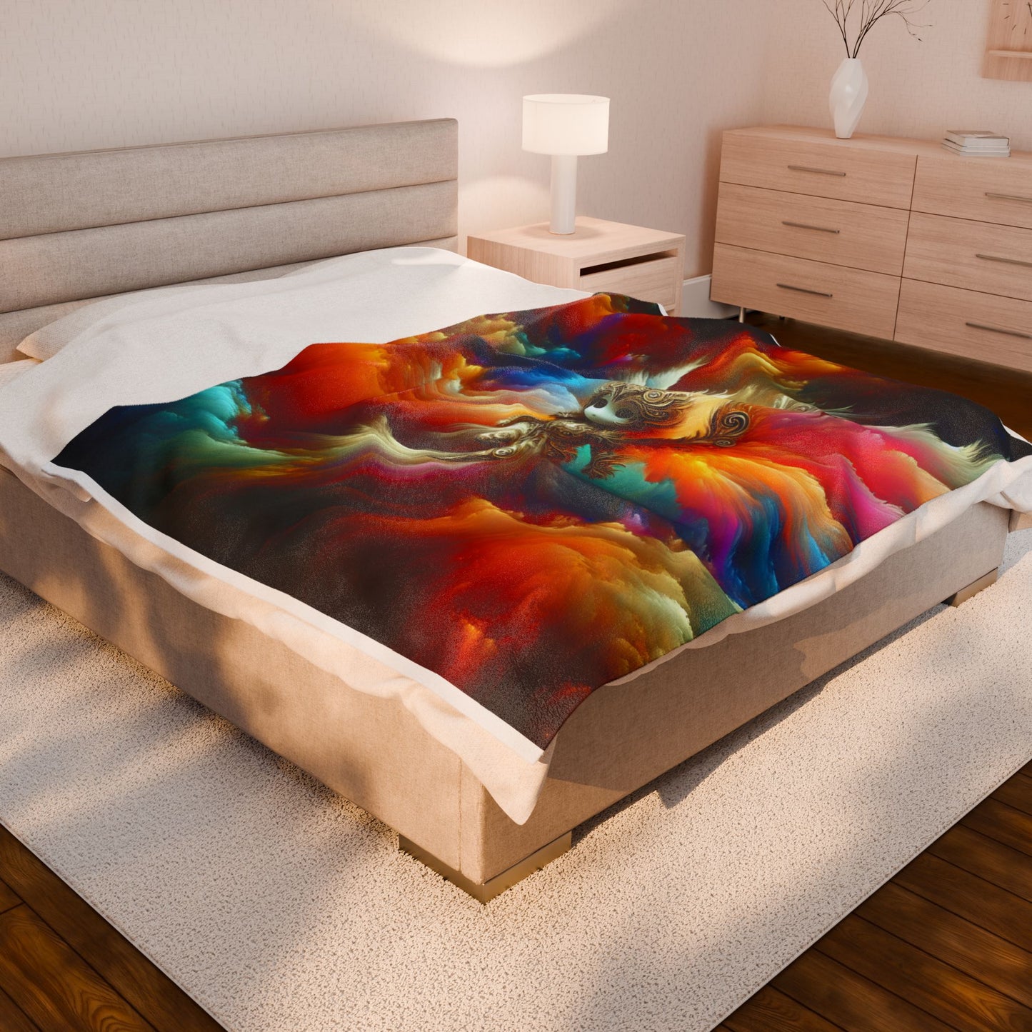 Guardian of the Mysteries - Plush Blanket