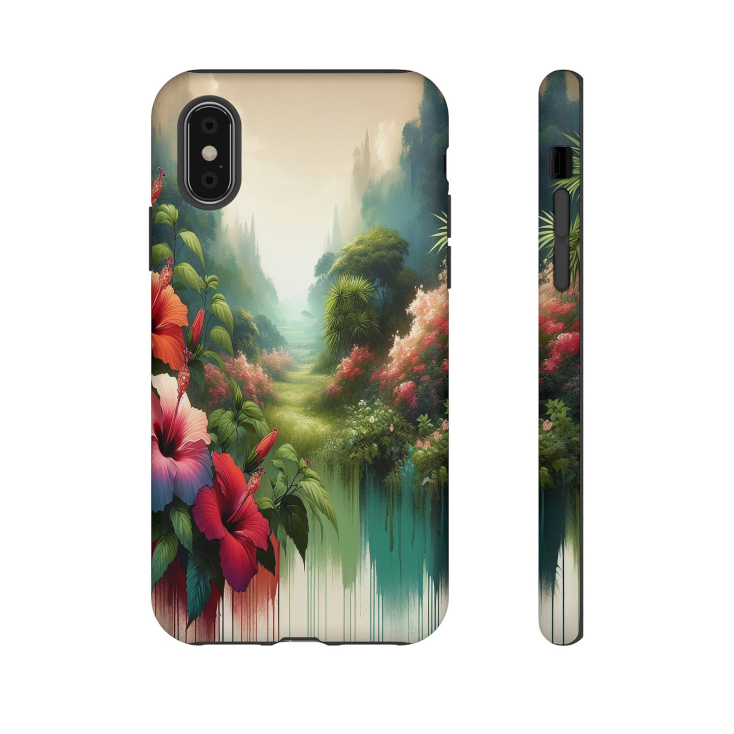 Protective Garden of Tranquility  Iphone Case Compatible With Iphone 16 15 14 - Phone Cover