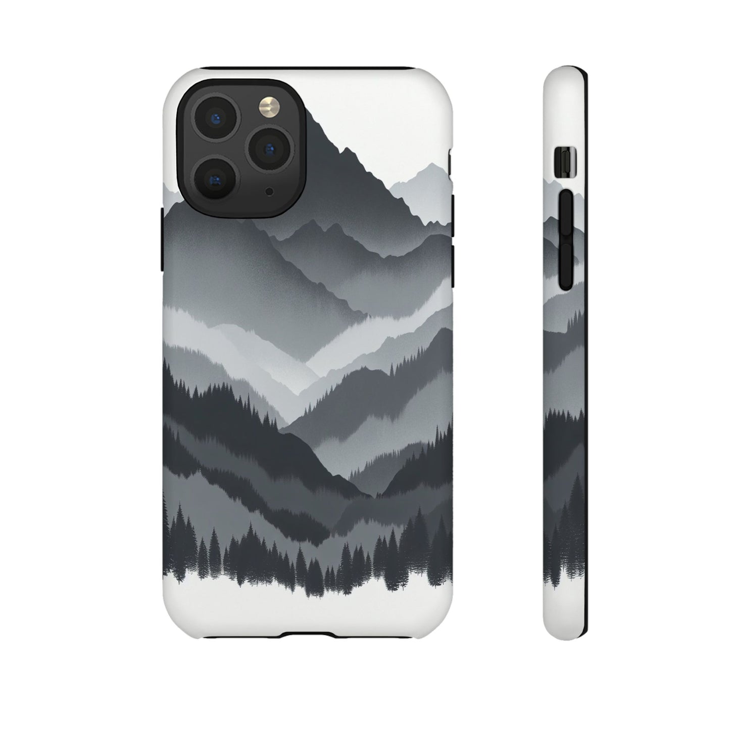 Layers of Misty Peaks - Phone Case