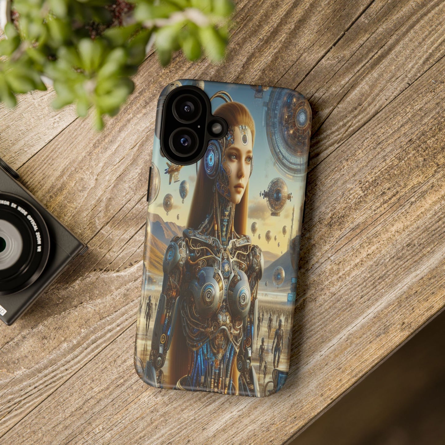 Futuristic Realm of Technology - Phone Case