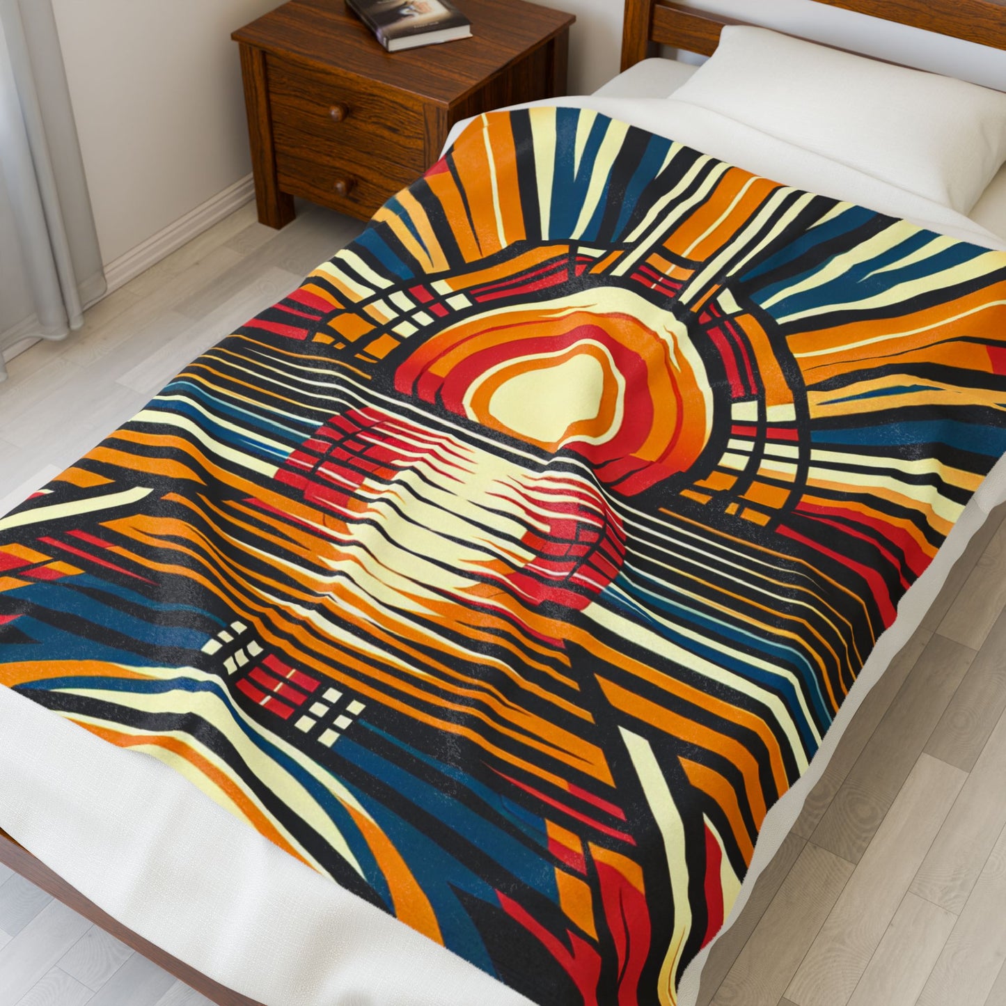 Radiance Unleashed - Plush Blanket