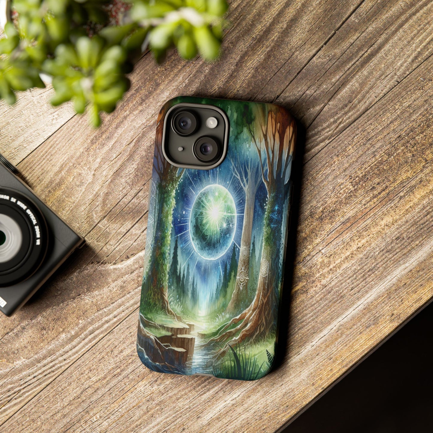 Celestial Forest Vista - Phone Case