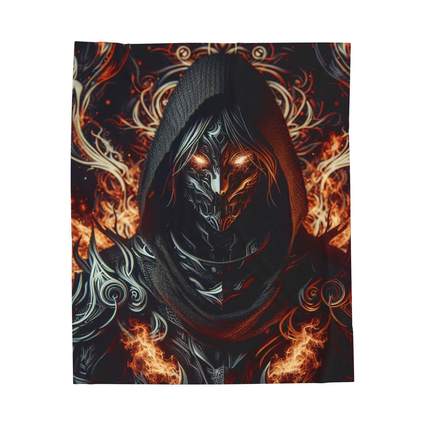 Wicked Flaming Guardian - Plush Blanket