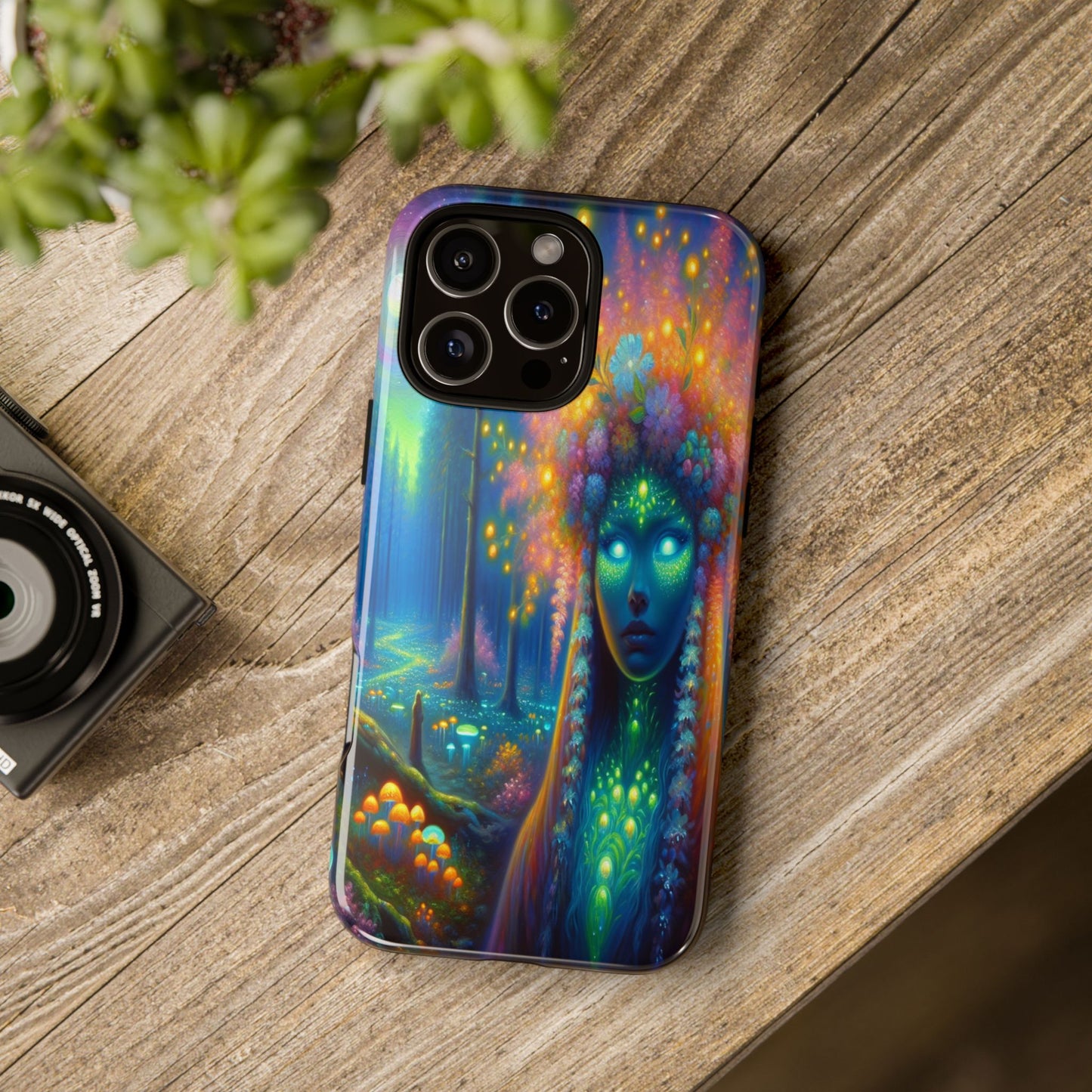 Forest of Mystical Lights - Phone Case