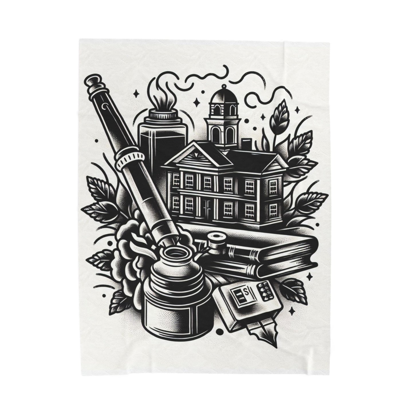 Academic Heritage and Scientific Pursuit- Plush Blanket