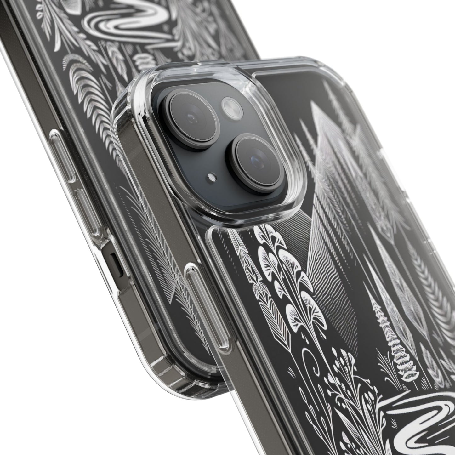 Transparent Alpine Wilderness Pathways Iphone Case Compatible With Iphone 16 15 14 - Clear Phone Cover