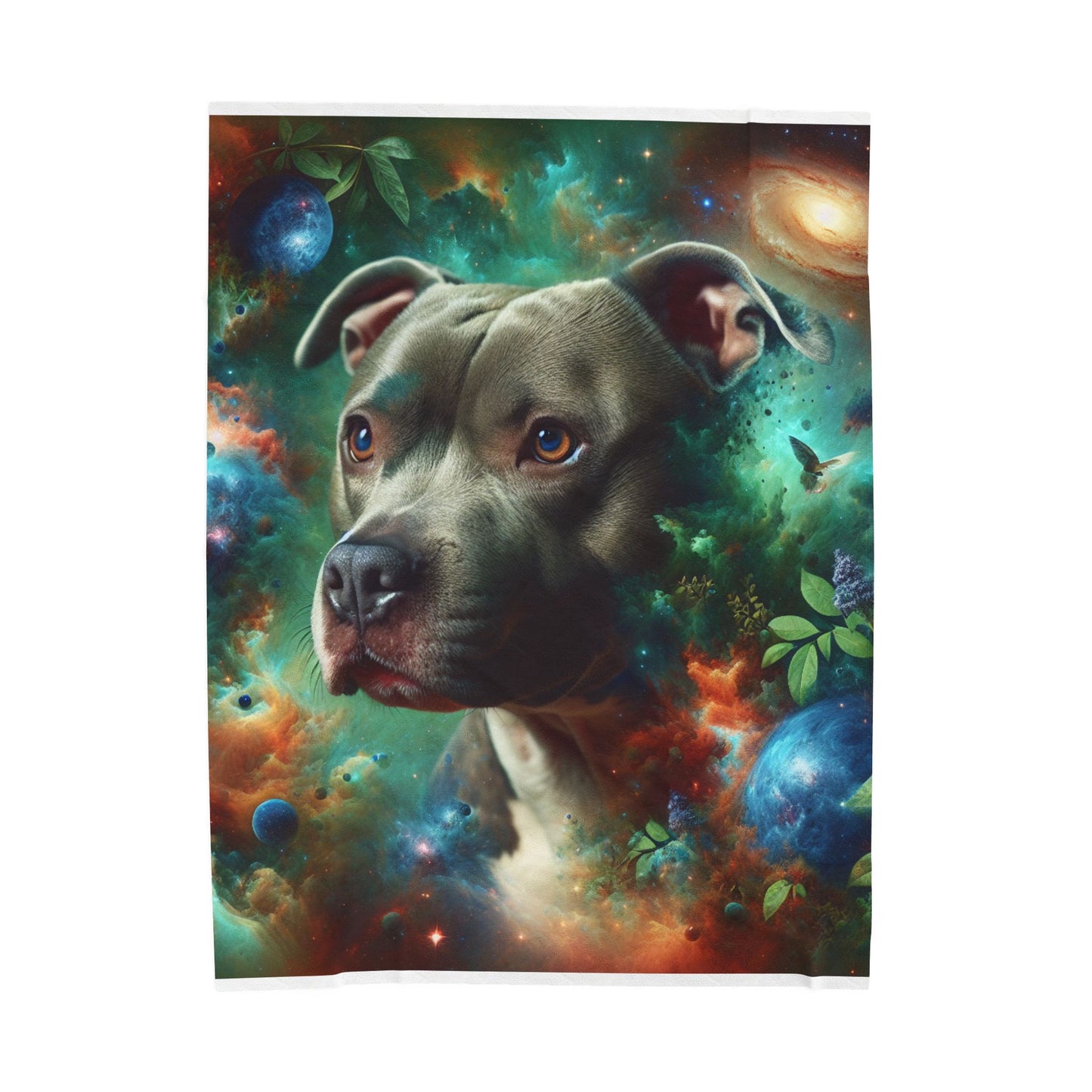 Canine Amongst the Stars- Plush Blanket